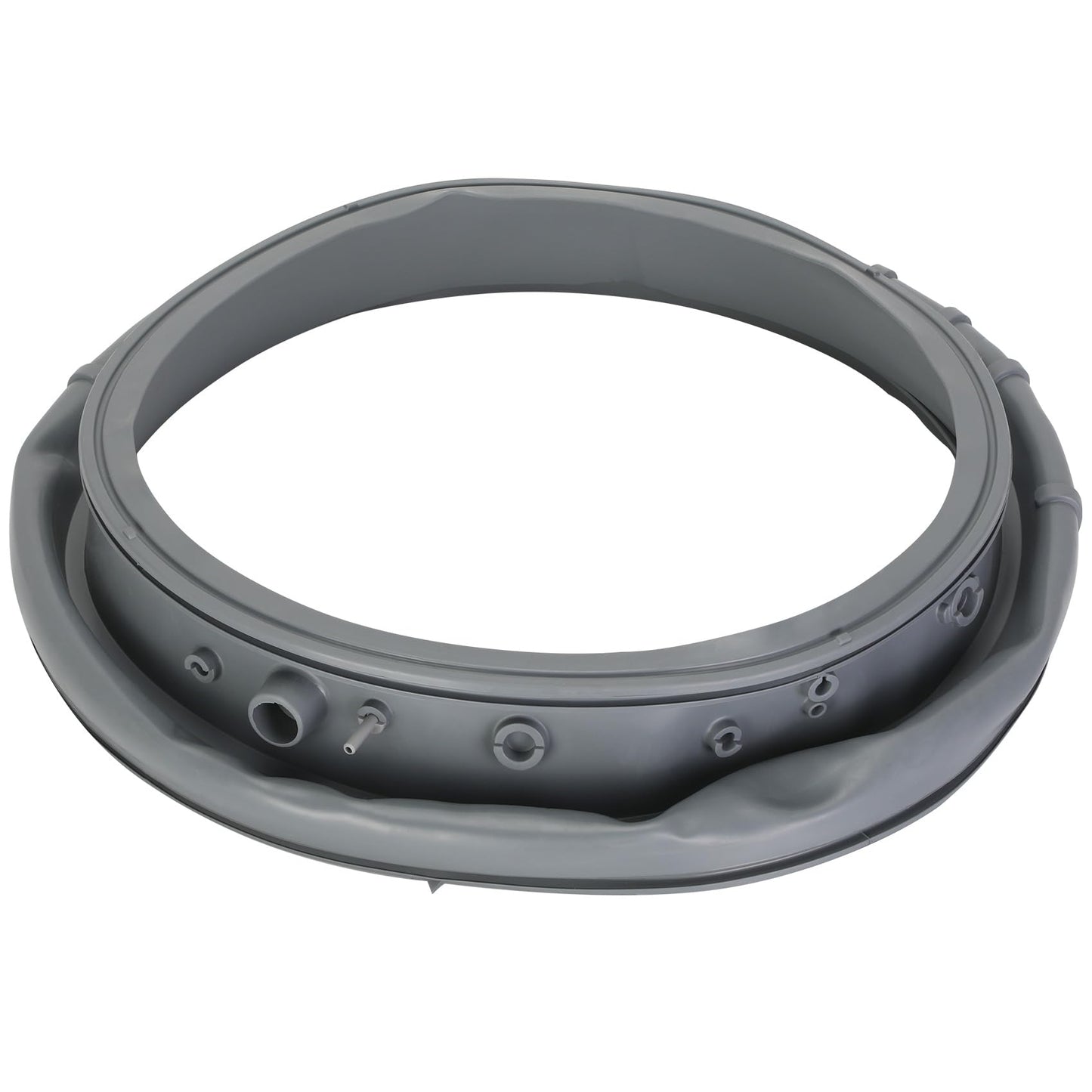 DC97-16140P Washer Door Boot Seal Gasket for Samsung Washing Machine Parts WF45M5500AZ/A5,WF45K6200AW/A2,WF45N5300AW/US Replace 4546012,AP6002538,PS11735181,EAP11735181 Washer Rubber Seal Replacement