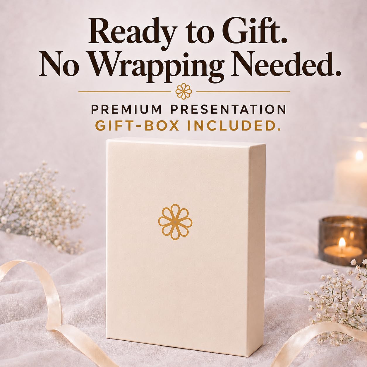 Journal & Pen Set for Women | Guided Mindfulness Journal with Elegant Brass Pen | 13-Week Self-Care, Gratitude & Personal Growth Journey | A5 Vegan Leather | Premium Gift Box | Her Vibe
