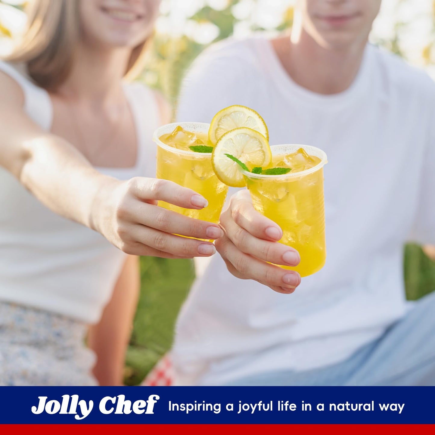 JOLLY CHEF 𝟏𝟐𝟎𝟎 𝐏𝐚𝐜𝐤 7 oz Clear Plastic Cups,7 Ounce Small Disposable Cups, Cold Party Drinking Tumblers for Tasting, Drinking and Party