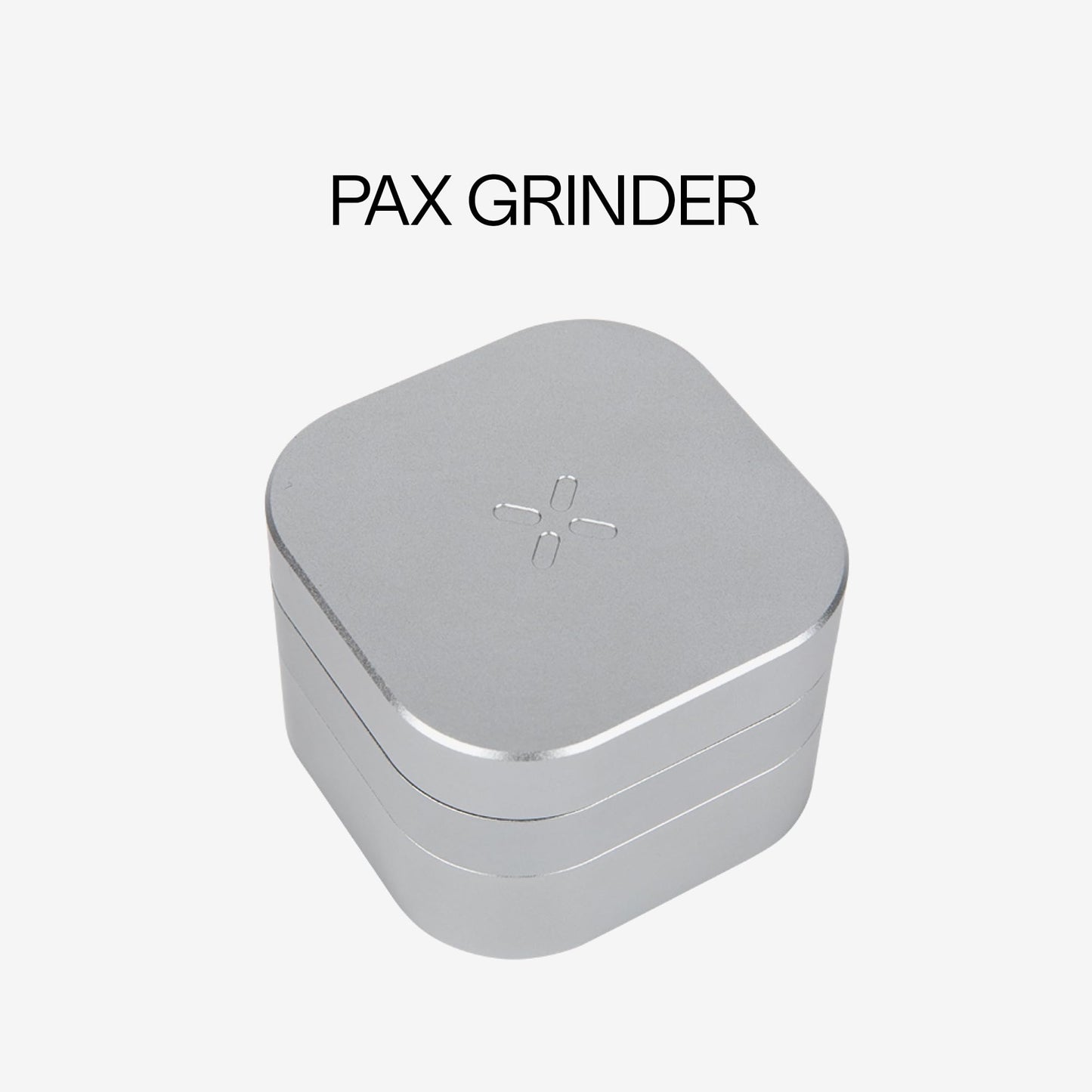 PAX Spice & Herb Mill – Ergonomic Spice & Herb Mill Made from Aluminum for an Even, Medium Shred – Square Shape for Better Grip