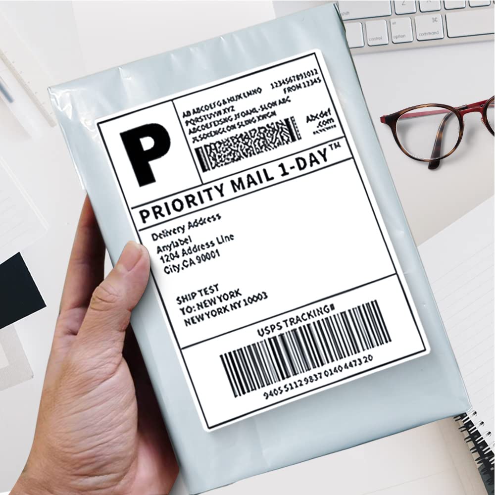 POLYSELLS 1000 6x9 Inch White Pack Poly Mailers Shipping Envelopes, Strong Adhesive Sealing, Waterproof, and Tear-resistant Postal Mailing Bags. Mailer Bags for clothing, books, and accessories