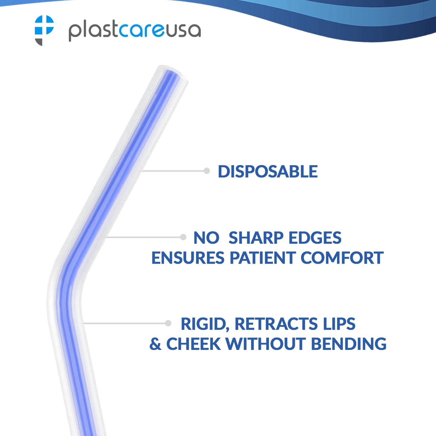 1000 Assorted Rainbow Dental Air Water Syringe Tips, 4 Bags of 250