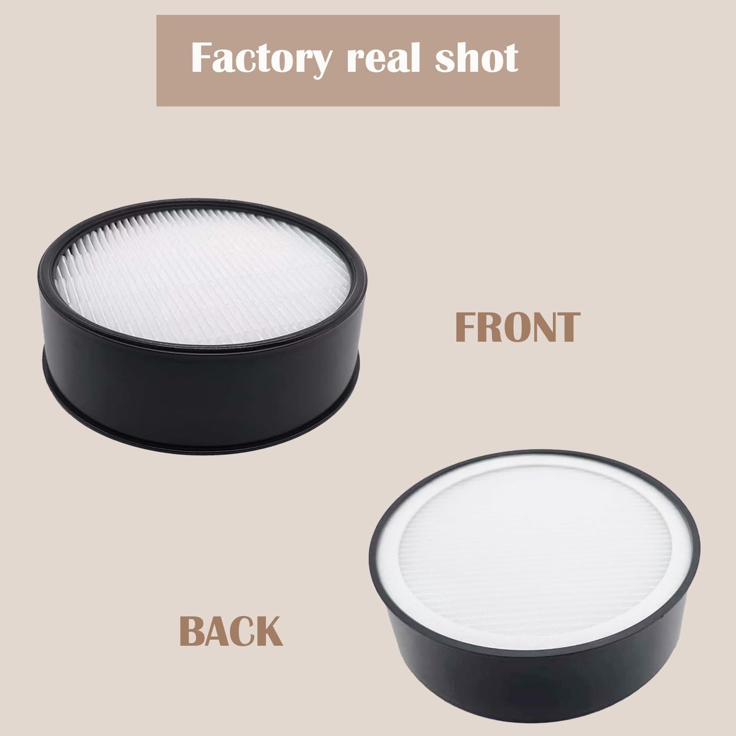 HAP600B Filter for Holmes Egg HAP600B-TU Air Purifier with Premium 360° HAP600B-TU True HEPA, 2 Pack
