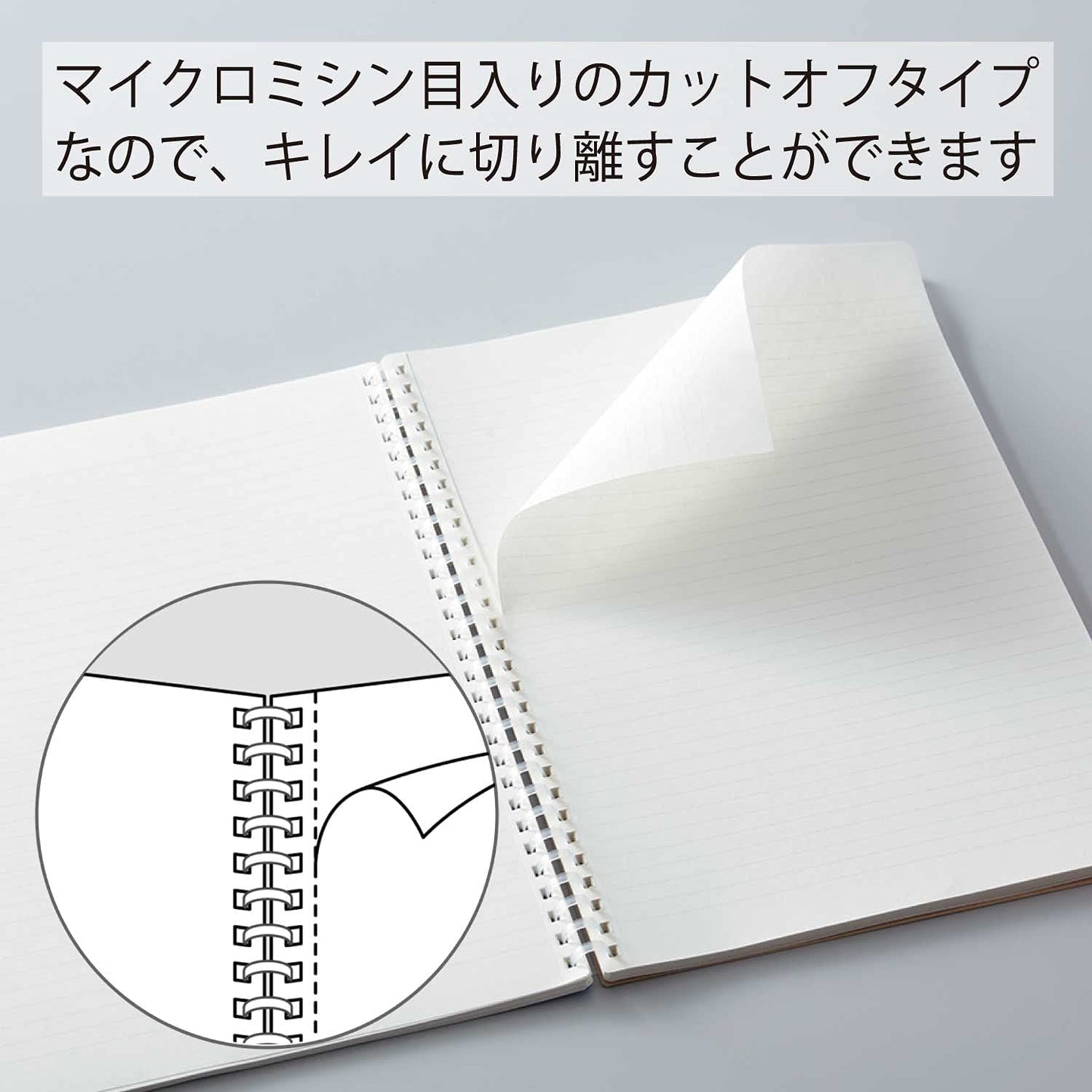 KOKUYO Spiral Lined Notebook, 5 Pack 10'' x 7'' Pastel Journal B5 Soft Ring Notebooks with Dot 6 mm Ruled, 80 Sheets, 1 Subject Notebook, Note Taking for School (SU-SV308BT)