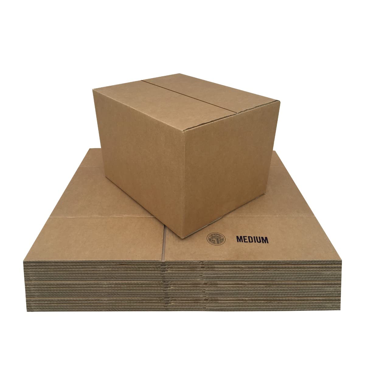 UBMOVE Medium Moving Boxes 18"L x 14"W x 12"H 20-Pack Corrugated Cardboard Box for Shipping, Mailing, Packing, Packaging and Storage