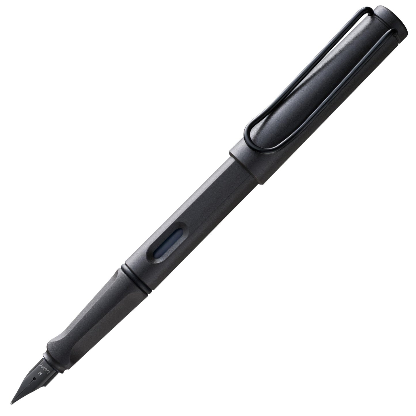 LAMY safari umbra - Fountain Pen with ergonomic grip & polished steel nib in size EF - ideal for any Writing & Calligraphy - including LAMY T 10 blue cartridge - Right-Handed