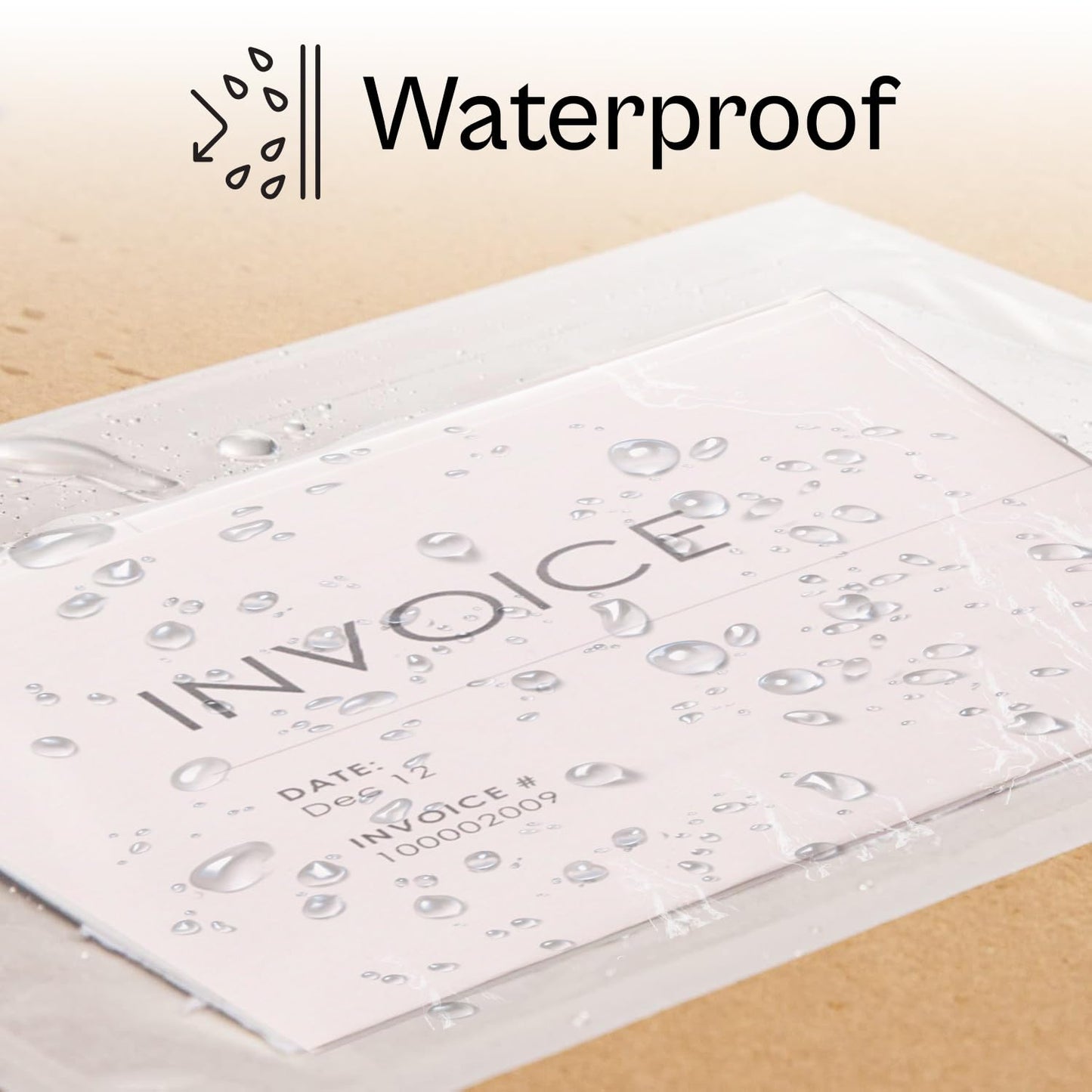 4.5" x 5.5" Clear Packing List Back Side Loading Plain Face Envelopes Pouches (1000 Pcs) Self-Adhesive Packing List Envelopes Pouch for Packing Slips Invoice Label