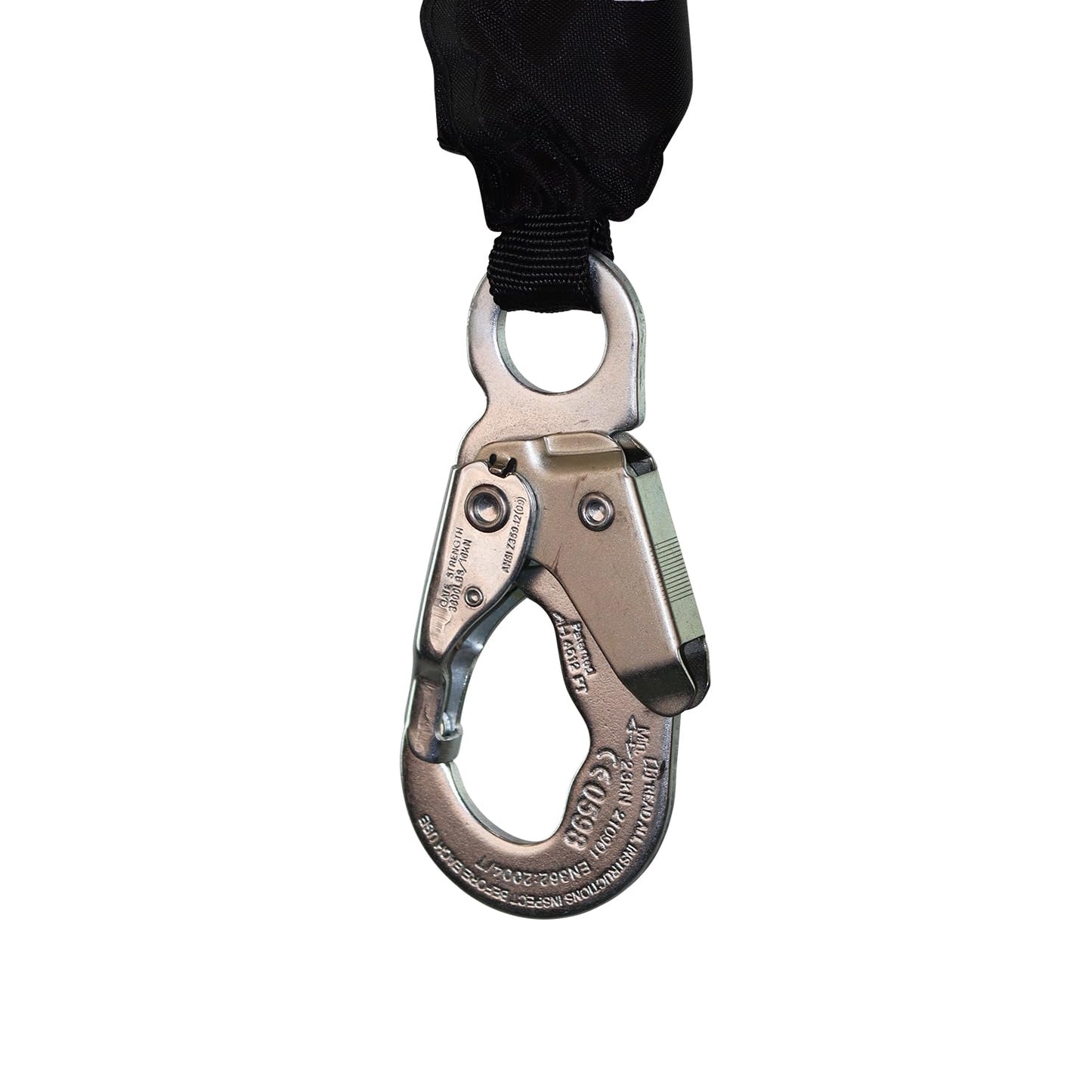 Malta Dynamics Pygmy Hog 11-Foot Web Self-Retracting Lifeline with Steel Snap Hook, OSHA/ANSI Compliant