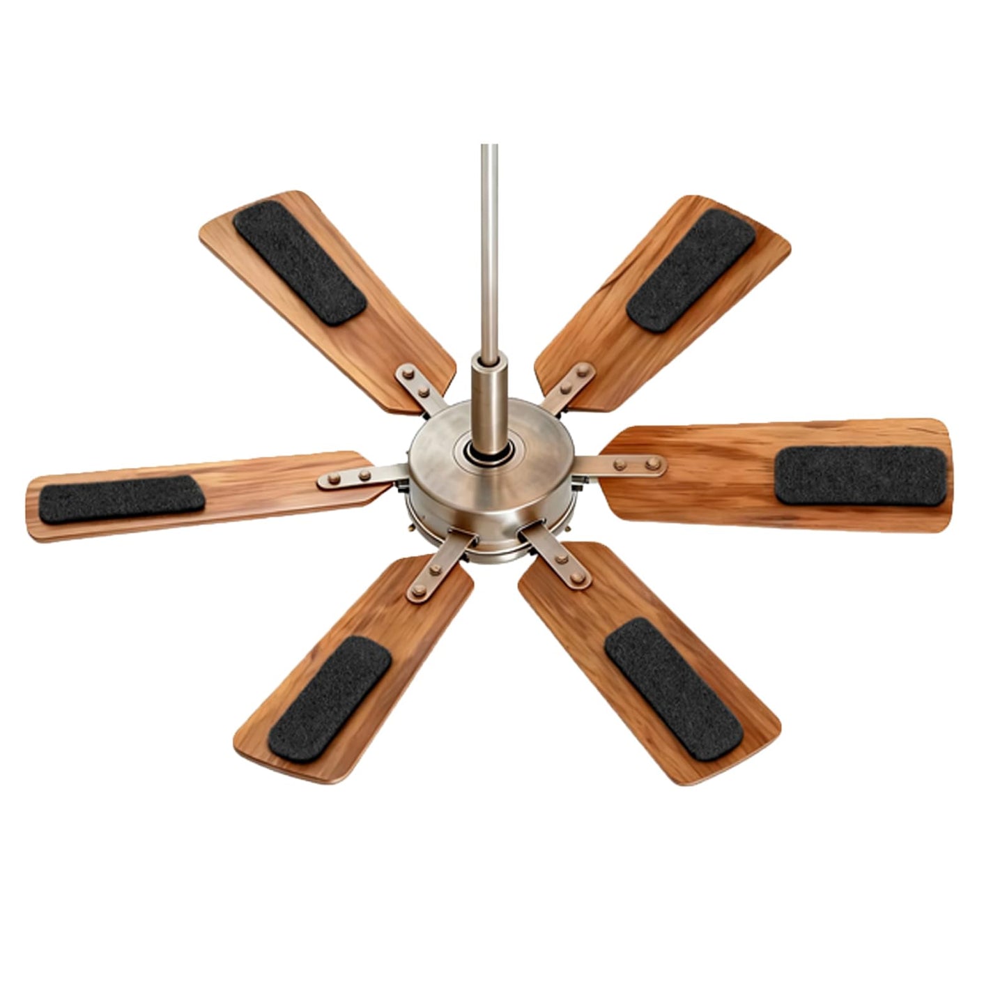ZIMER Ceiling Fan Filters for Blades 20 Pack, Activated Carbon Fan Filter, Fan Blade Air Purifier Pads, Ceiling Fan Dust Catcher Pads