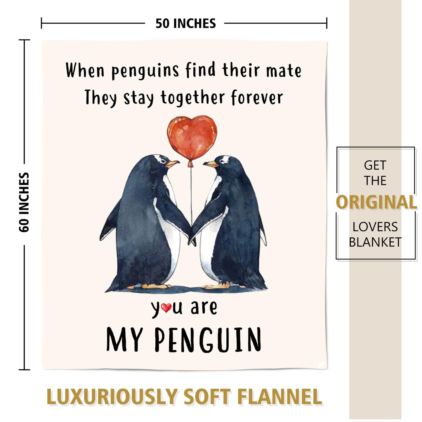 SteadStyle Gifts for Him Her Boyfriend Girlfriend, Wedding Anniversary Blanket, Romantic I Love You Birthday Gifts for Women Men, Wedding for Wife Husband Couple 60'' x 50''