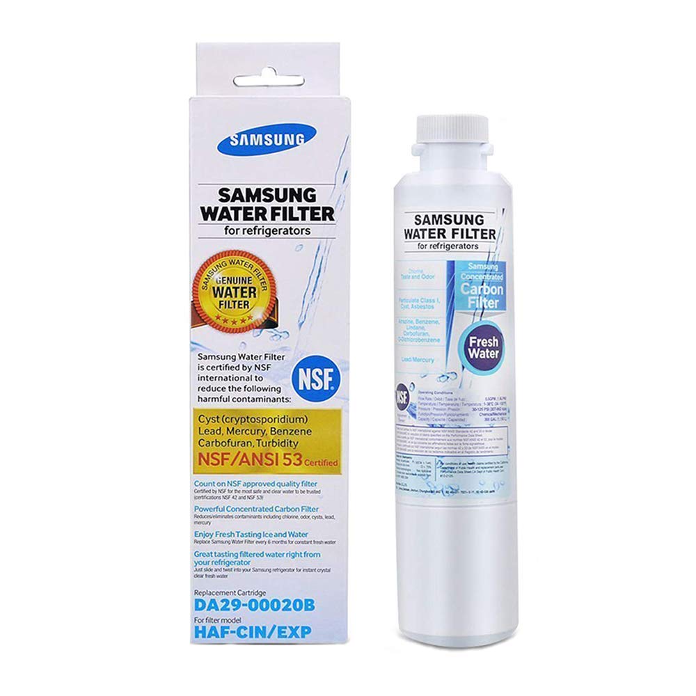 Samsung DA29-00020B, DA29-00020A, HAF-CIN EXP Premium Refrigerator Water Filter, 1-Pack