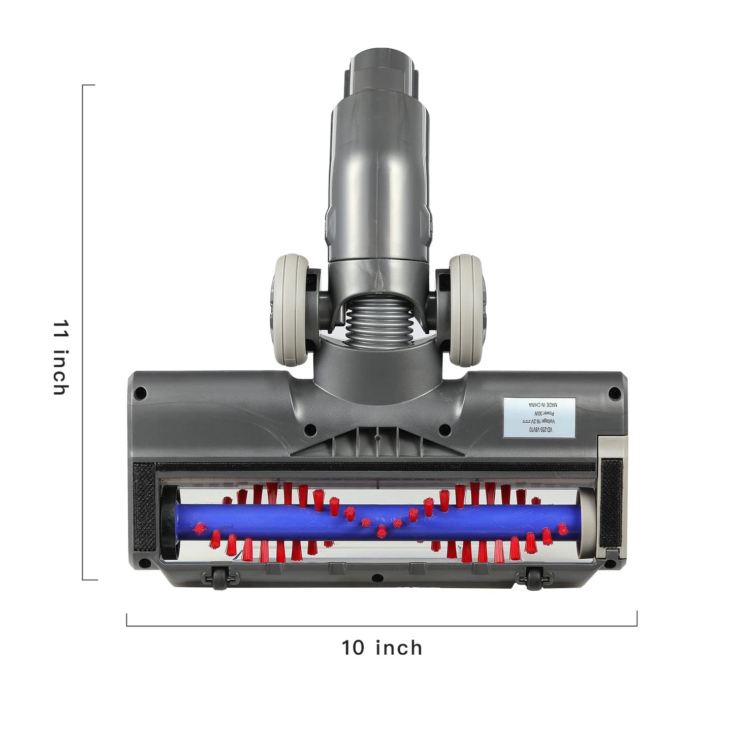 Upgraded Hardwood Floor Vacuum Attachments with Headlights for Dyson V6 DC59 DC61 DC74 , Replacement Parts Motorhead,Soft Roller &PP Bristle Motorized Brush Accessories for Tile,Carpet,Rug Cleaning.