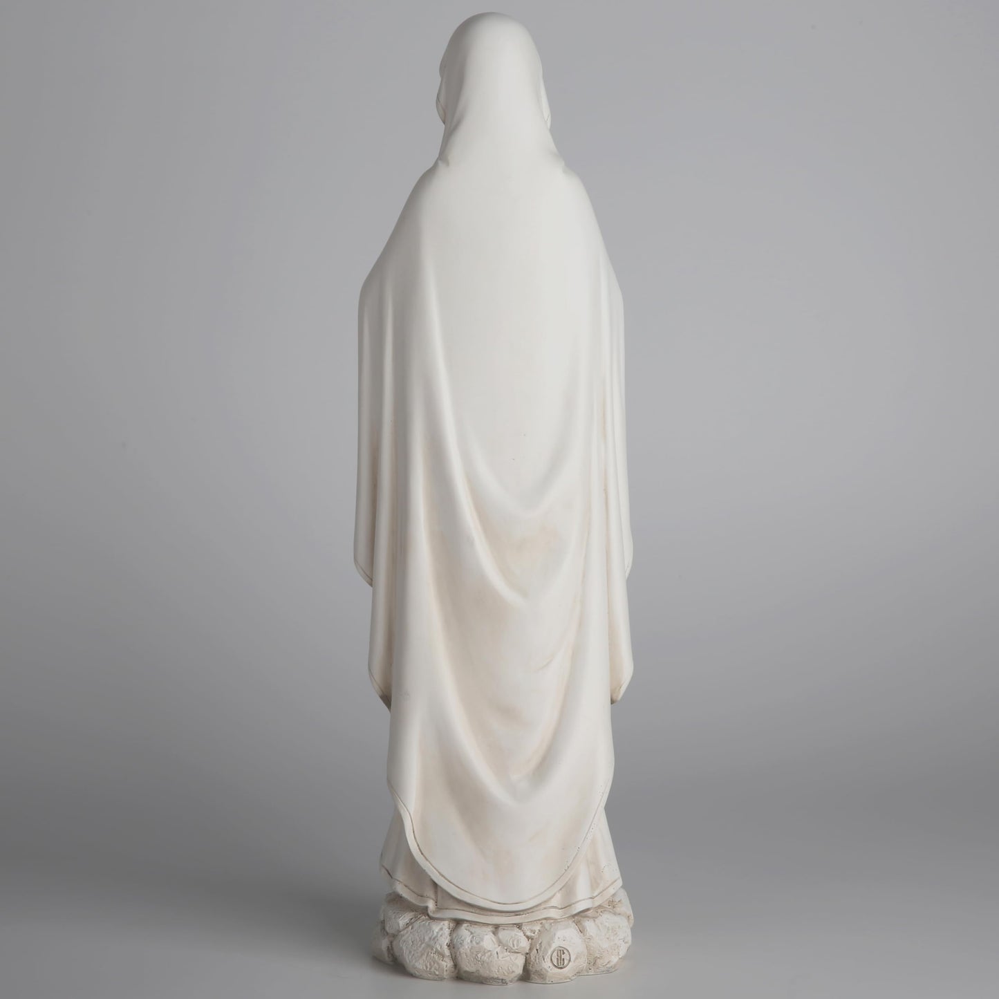 BC Catholic Our Lady of Lourdes Statue, Blessed Virgin Mary Figure, Holy Mother Mary Décor for Indoor Home or Outdoor Yard Patio Lawn Hallway Religious Gift 14.5" H, Handmade by Buildclassic