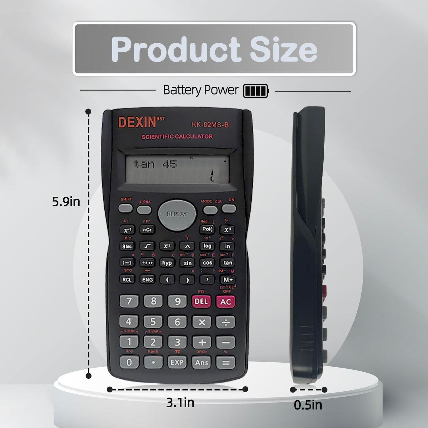 YUQILIN 16 Pack 2 Line Engineering Scientific Calculator, Basic Construction Multi-Function Large Display Pocket Calculators Ideal for Office School Teacher Student Finance Math Chemistry Bussiness