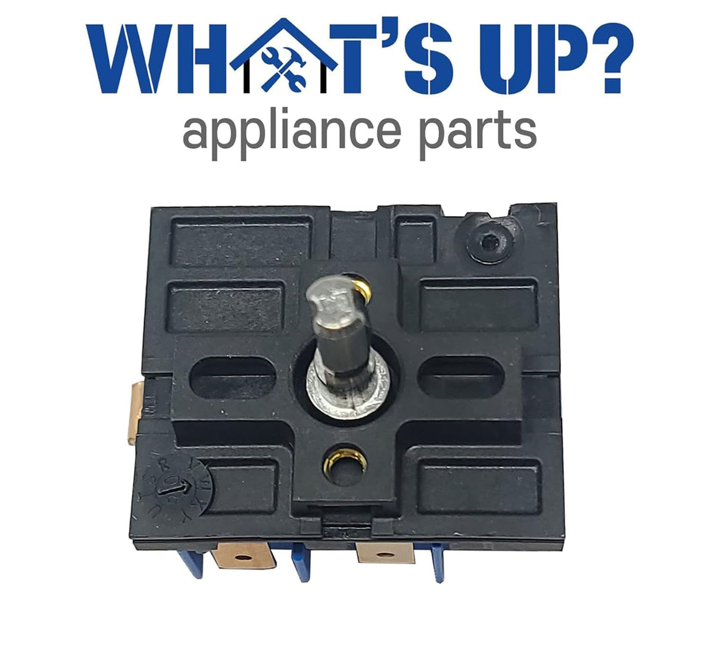 [What's Up?] WB24X25013 Switch WB24X25013 4464832 New OEM Produced Electric Range Surface Element Infinite Control Switch Replacement Part, Model Specific Not Universal