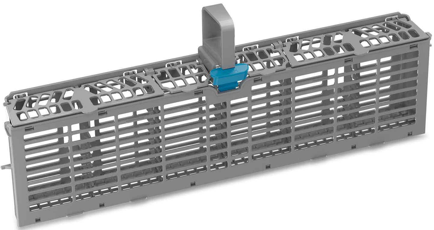 UPGRADED W11158804 Dishwasher Silverware Basket Compatible with Whirlpool Dishwasher Silverware Basket Parts 8562061 W10350340 W10629540 Dishwasher Utensil Basket WDT750SAHZ0 WDT970SAHZ0 WDTA50SAHZ0