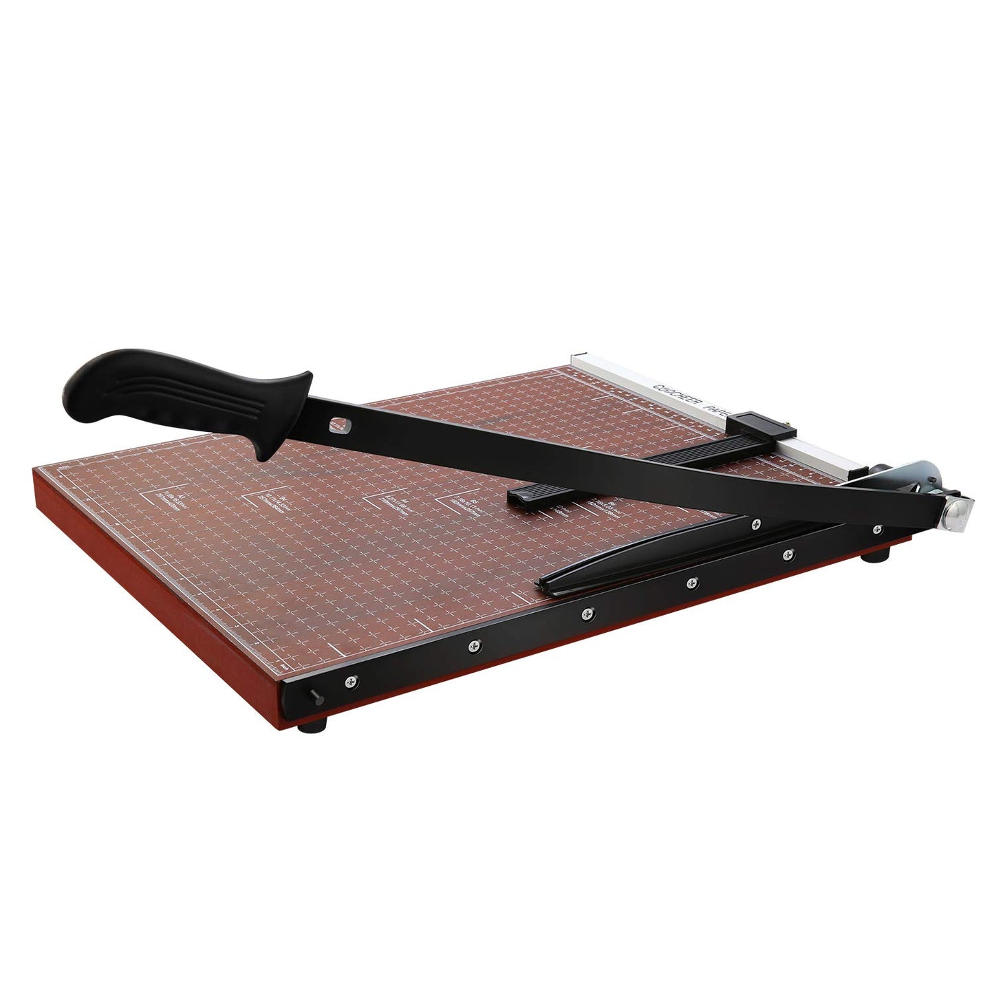 Paper Cutter Heavy Duty 18" Cut Length Professional Large Paper Cutter 12-Sheet Capacity Guillotine Paper Cutter for Cardstock, Safety, Efficience, Wide Use for Office, School, Home (A2-A7)