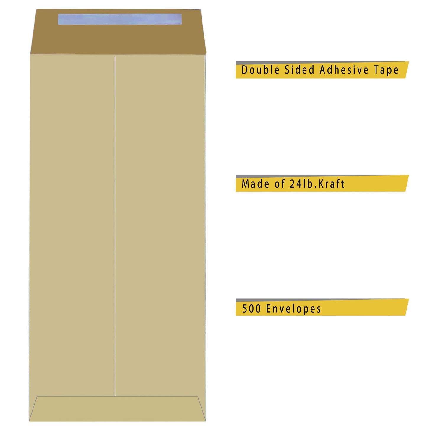 Cashier's Deposit Report Envelopes for Stores, Banks and Retail Businesses (500)