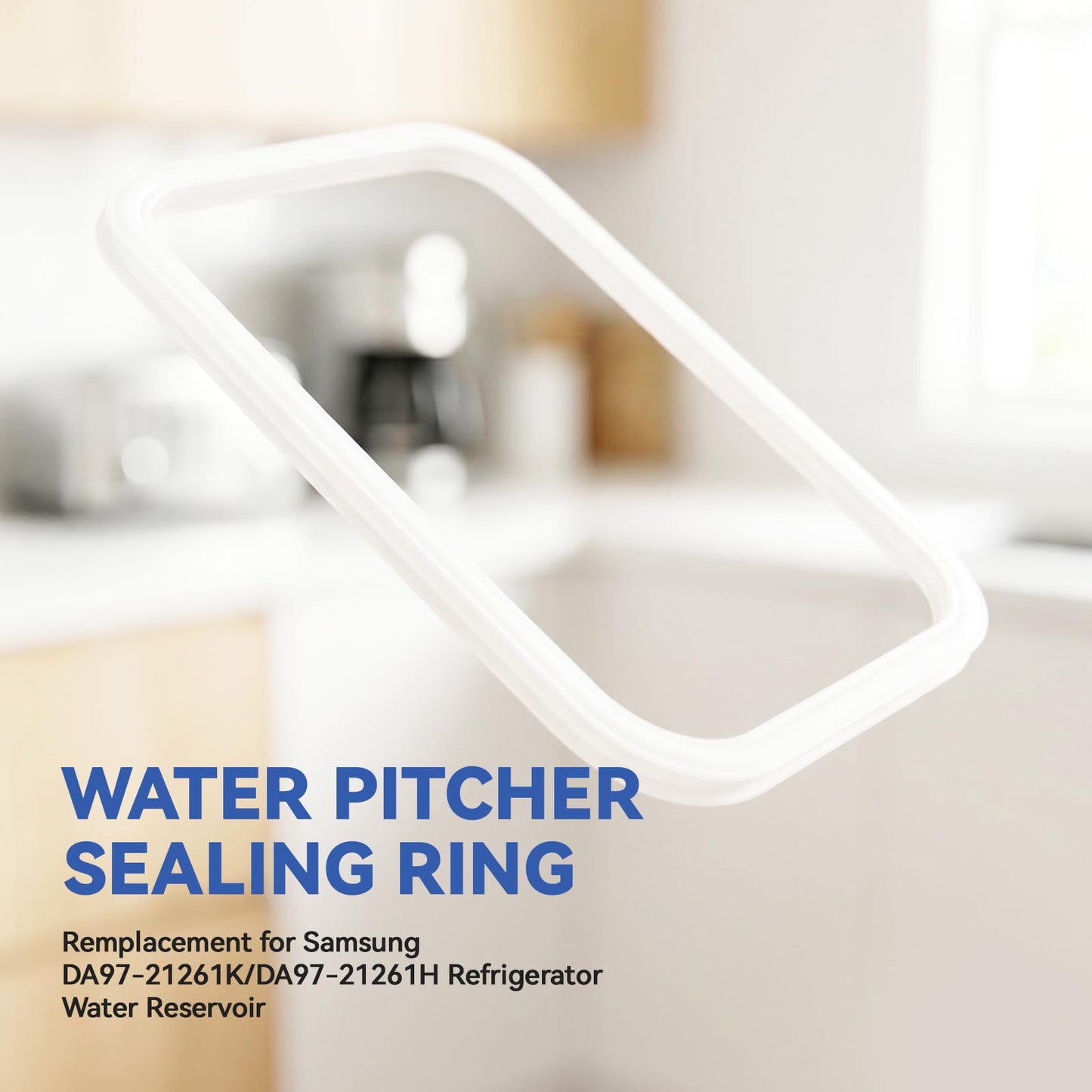 2 pcs Water reservoir sealing ring:Remplacement for Samsung DA97-21261K/DA97-21261H Refrigerator Water Reservoir