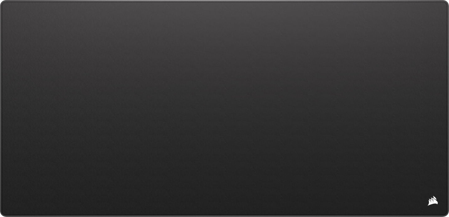 Corsair MM Anti-Fray Cloth Gaming Mouse Pad – XXXL (1220 x 590mm), Precision Micro-Woven Surface, Non-Slip Natural Rubber Base, Stitched Edges – Black
