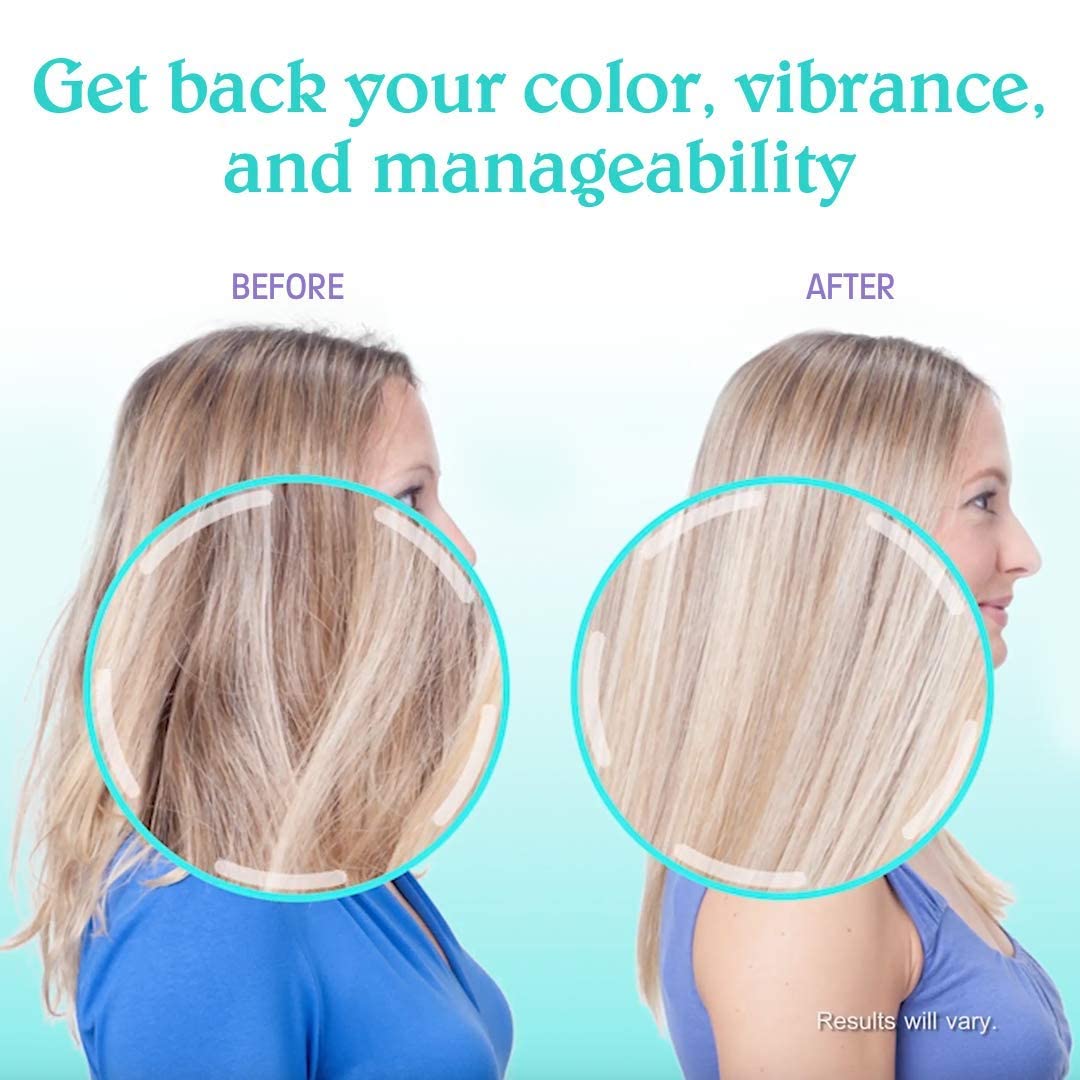 Malibu C Swimmers Wellness Shampoo - Protects Hair Against Chlorine Damage & Combats Brittle Hair - Swimmers Shampoo for Removing Pool Elements (33.8 oz)