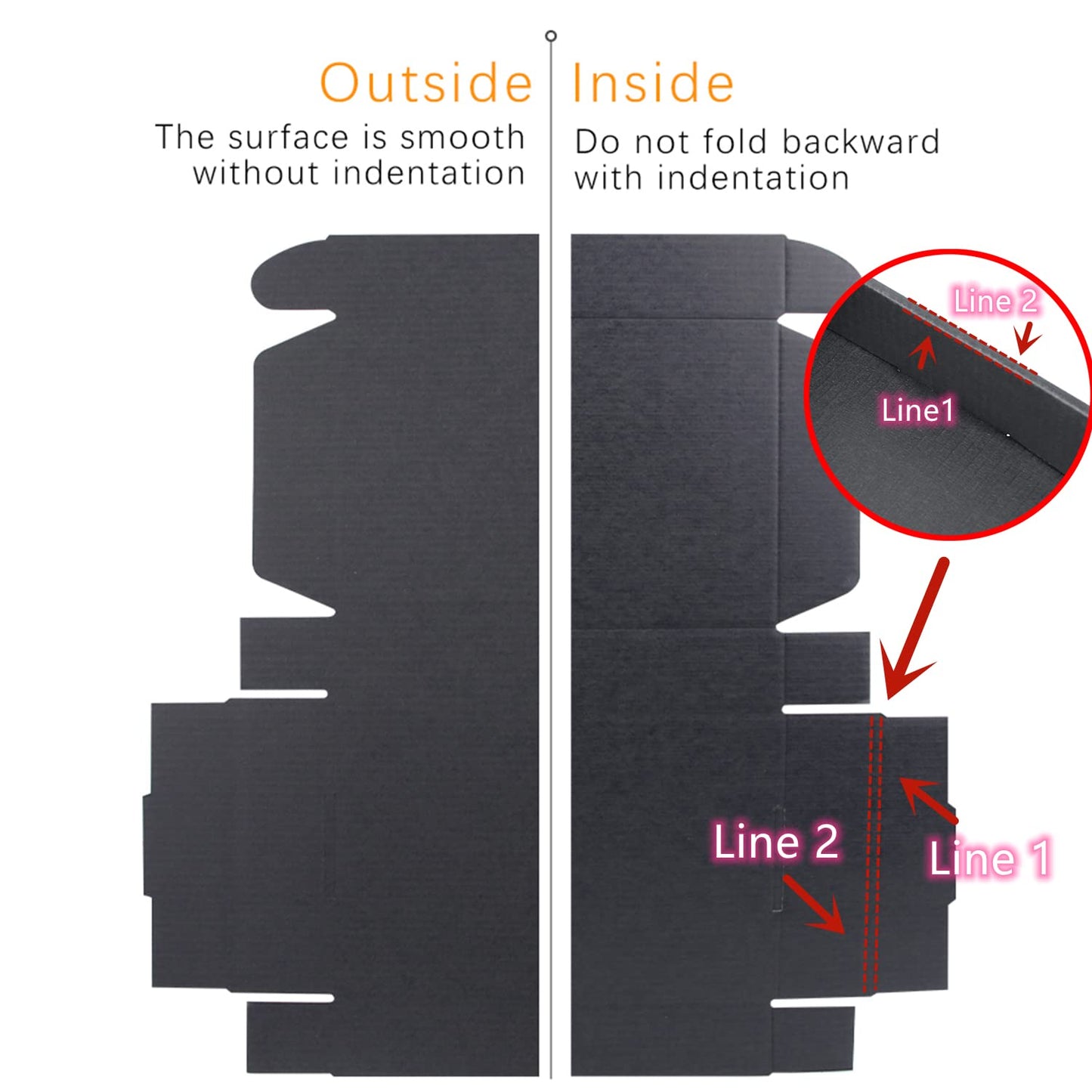 Lmuze Black Shipping Boxes for Small Business Pack of 20-12x9x4 inches Cardboard Corrugated Mailer Boxes for Shipping Packaging Craft Gifts Giving Products
