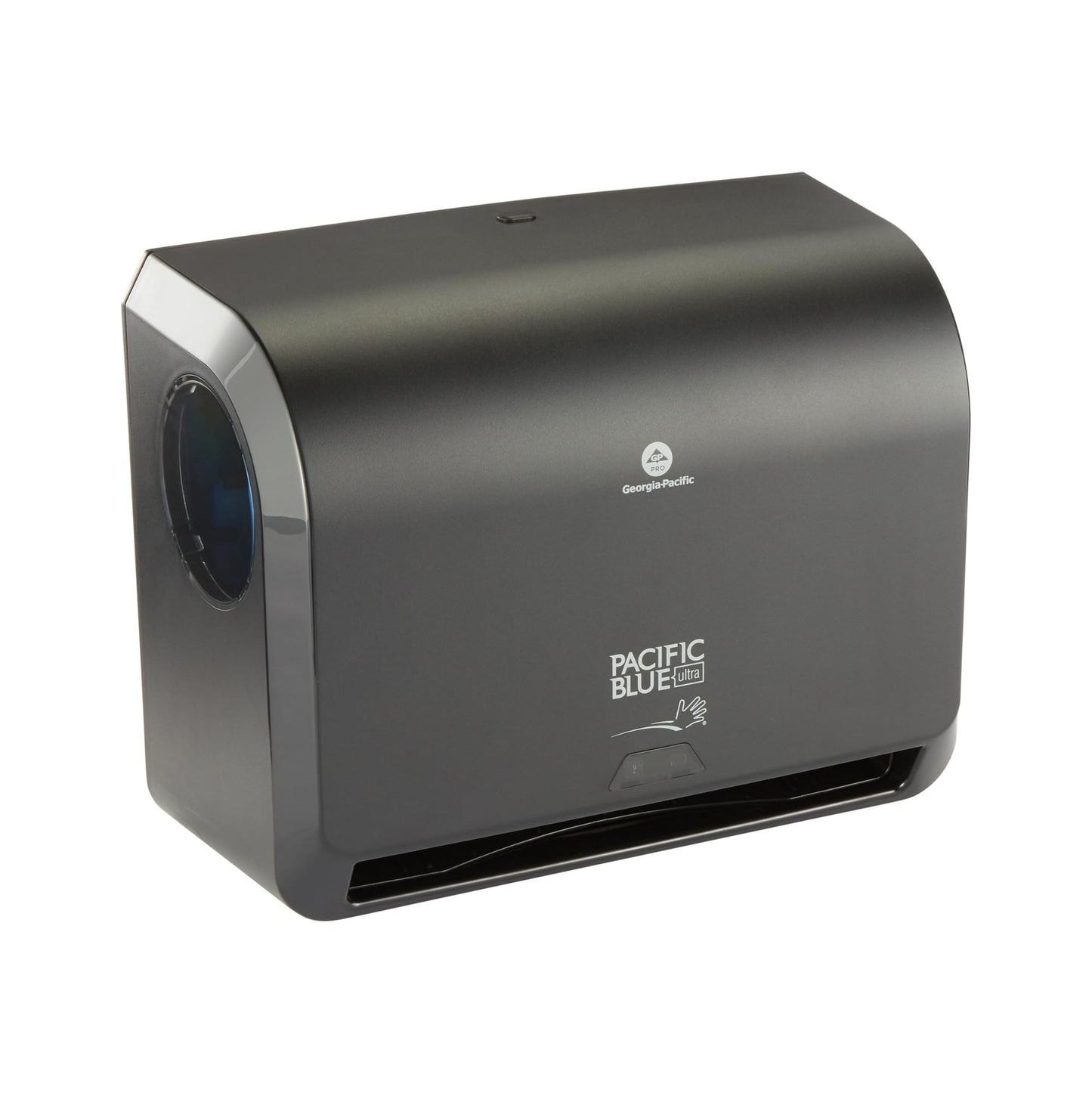 Georgia-Pacific Pacific Blue Ultra 9" Mini Automatic Paper Towel Dispenser by GP PRO (Georgia-Pacific), Black, 54518, 14.1" W x 6.5" D x 11.1" H - New Version