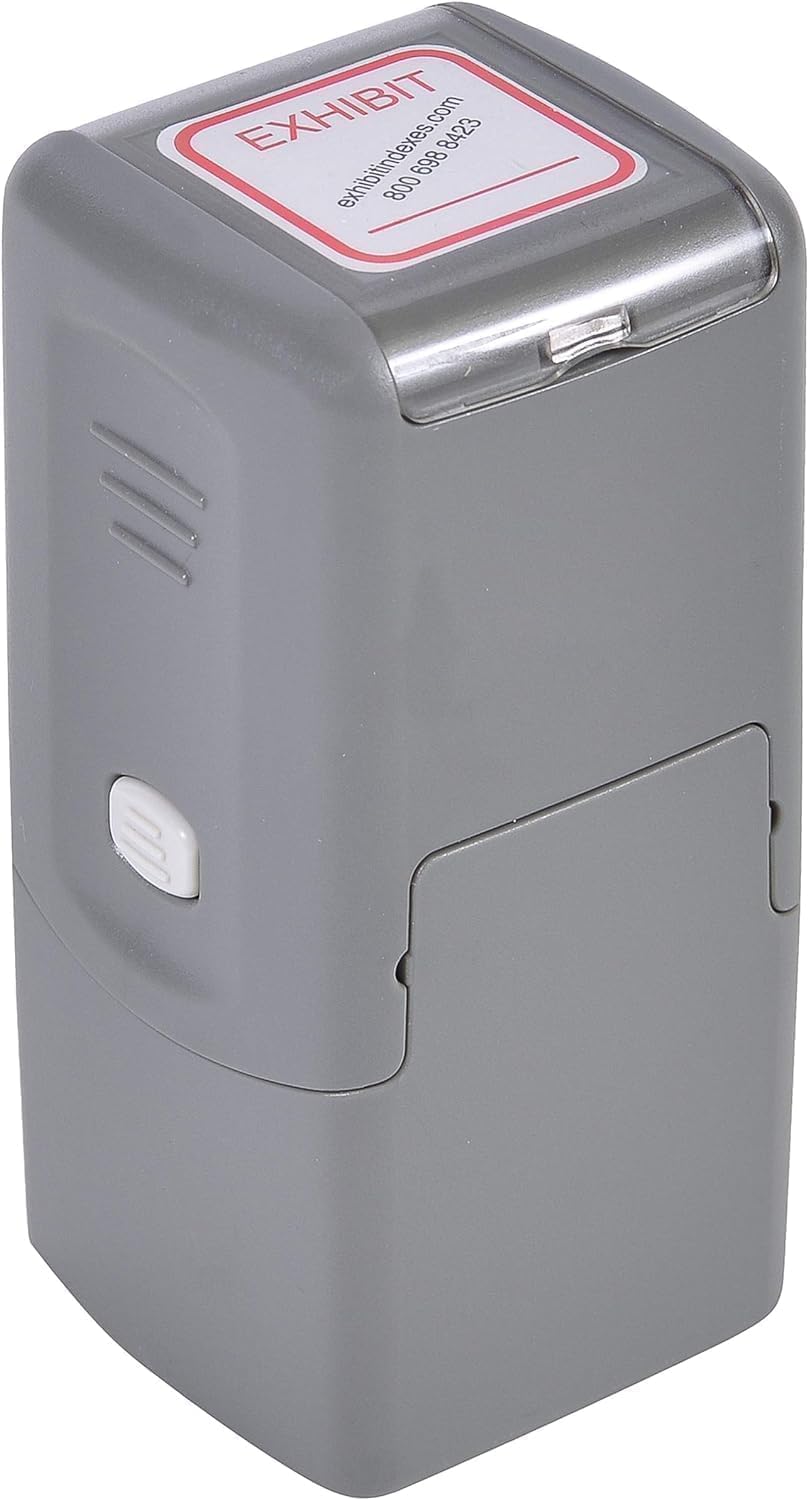 Exhibitindexes® Exhibit Stamp