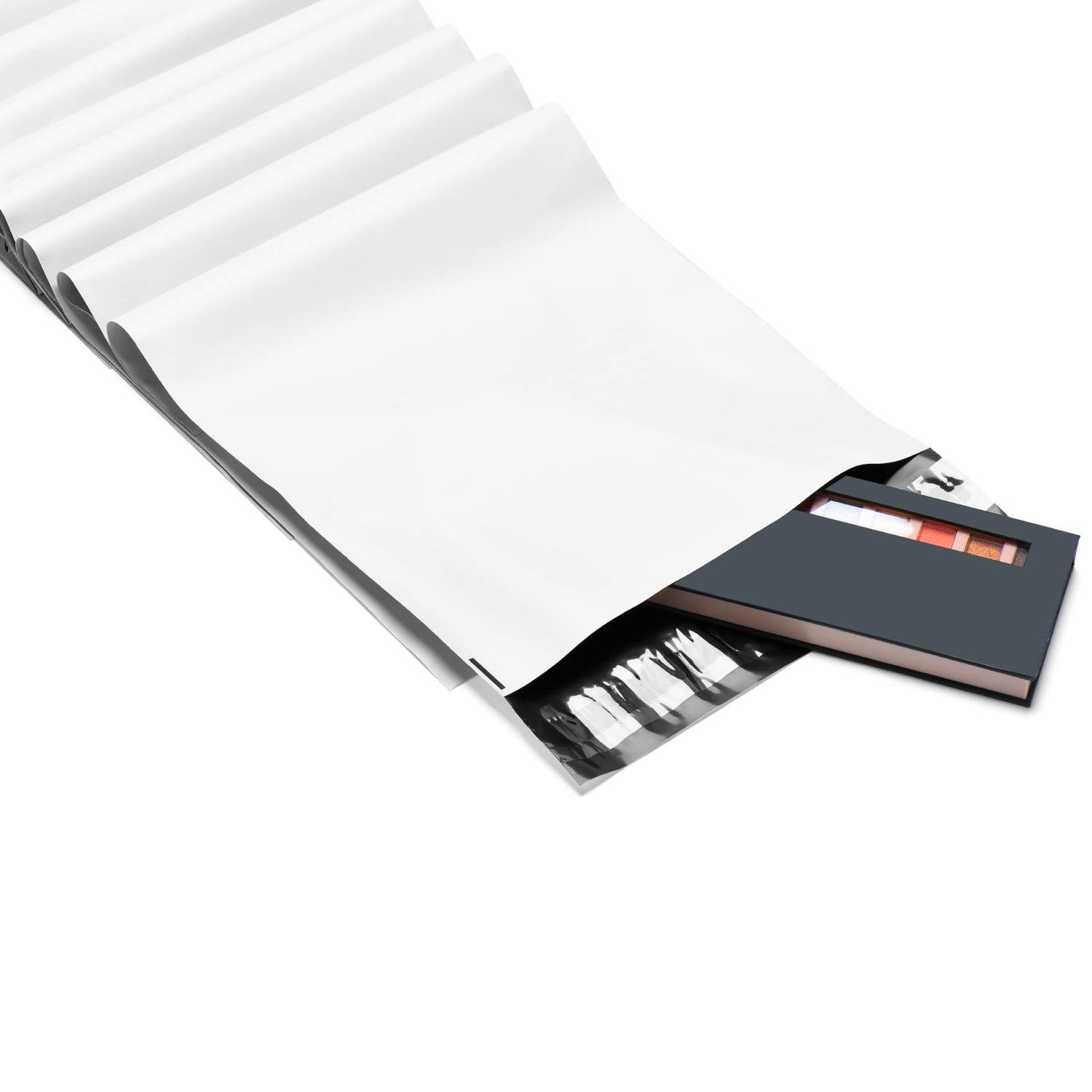 Metronic Poly Mailers 6x9 inch 1000Pcs White Small Shipping Bags for Business, Self-Seal Shipping Envelopes Bulk with Strong Adhesive, Waterproof and Tear-Resistant Plastic Mailing Postal Bags