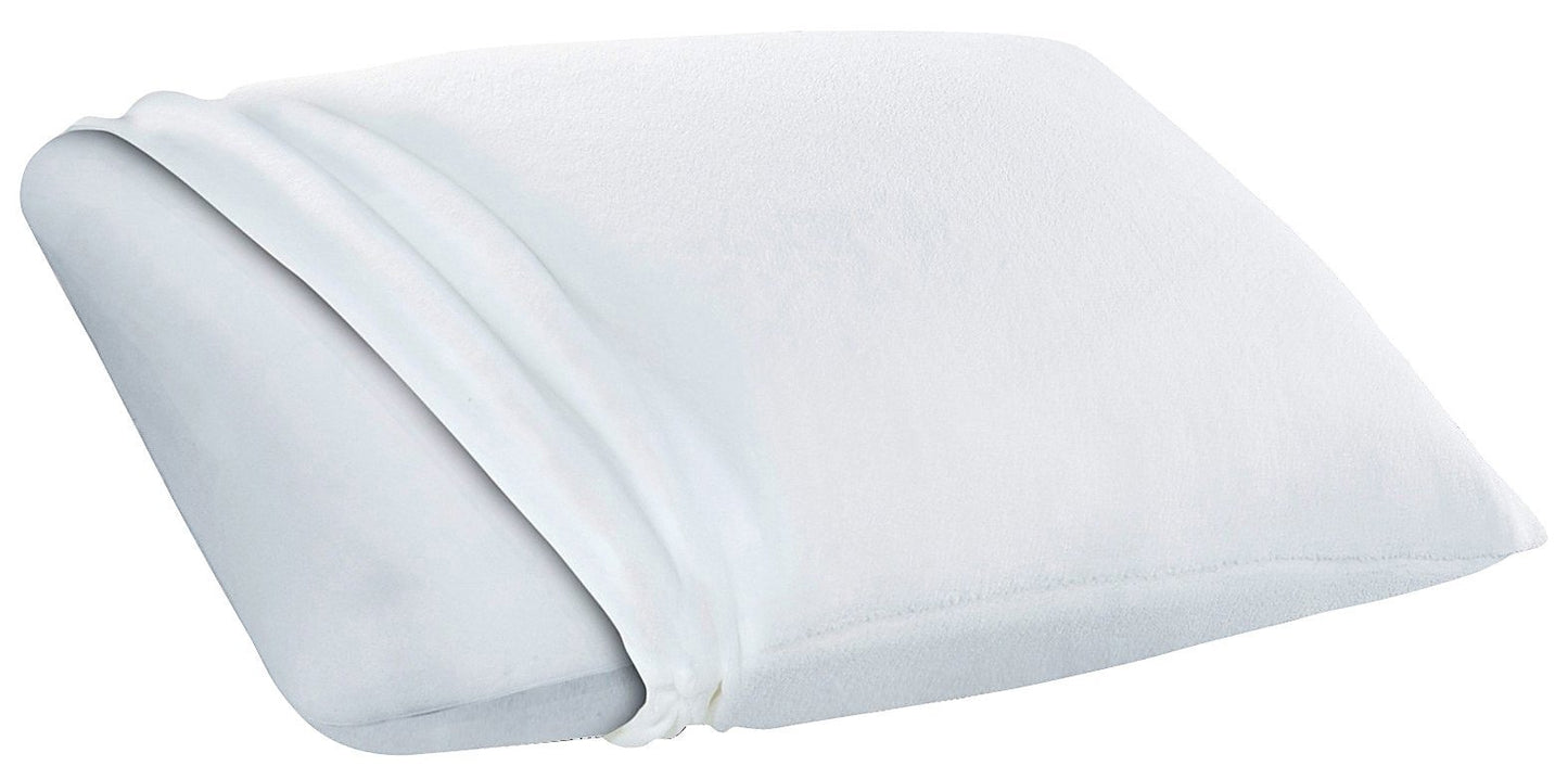 Sleep Innovations Classic Memory Foam Pillow, Standard Size, Head and Neck Alignment, Side, Stomach, and Back Sleepers, Medium Support