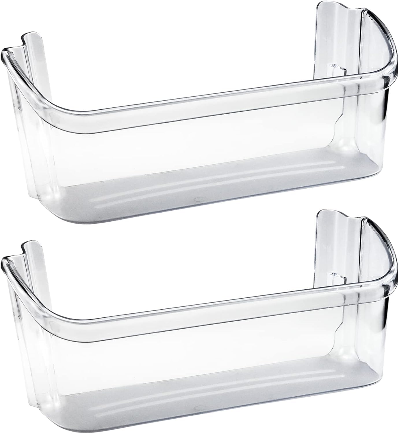 AMI PARTS 240363702 Refrigerator Door Bin Side Shelf Fit for Frigi-daire, Ken-more Refrigerator - Replaces 240363704, 240363705, 240363708, AP2116106, PS430207 (2 Pack)