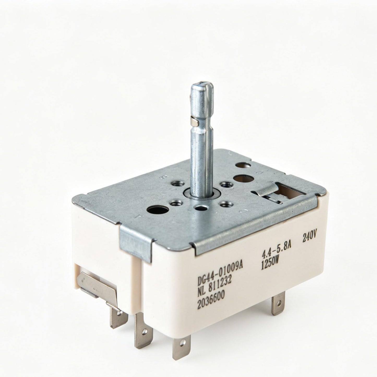 DG44-01009A Infinite Switch Replacement for Samsung Electric Range, Replaces DG44-01009ACM AP5622587 PS4240807 Surface Burner Control Switch