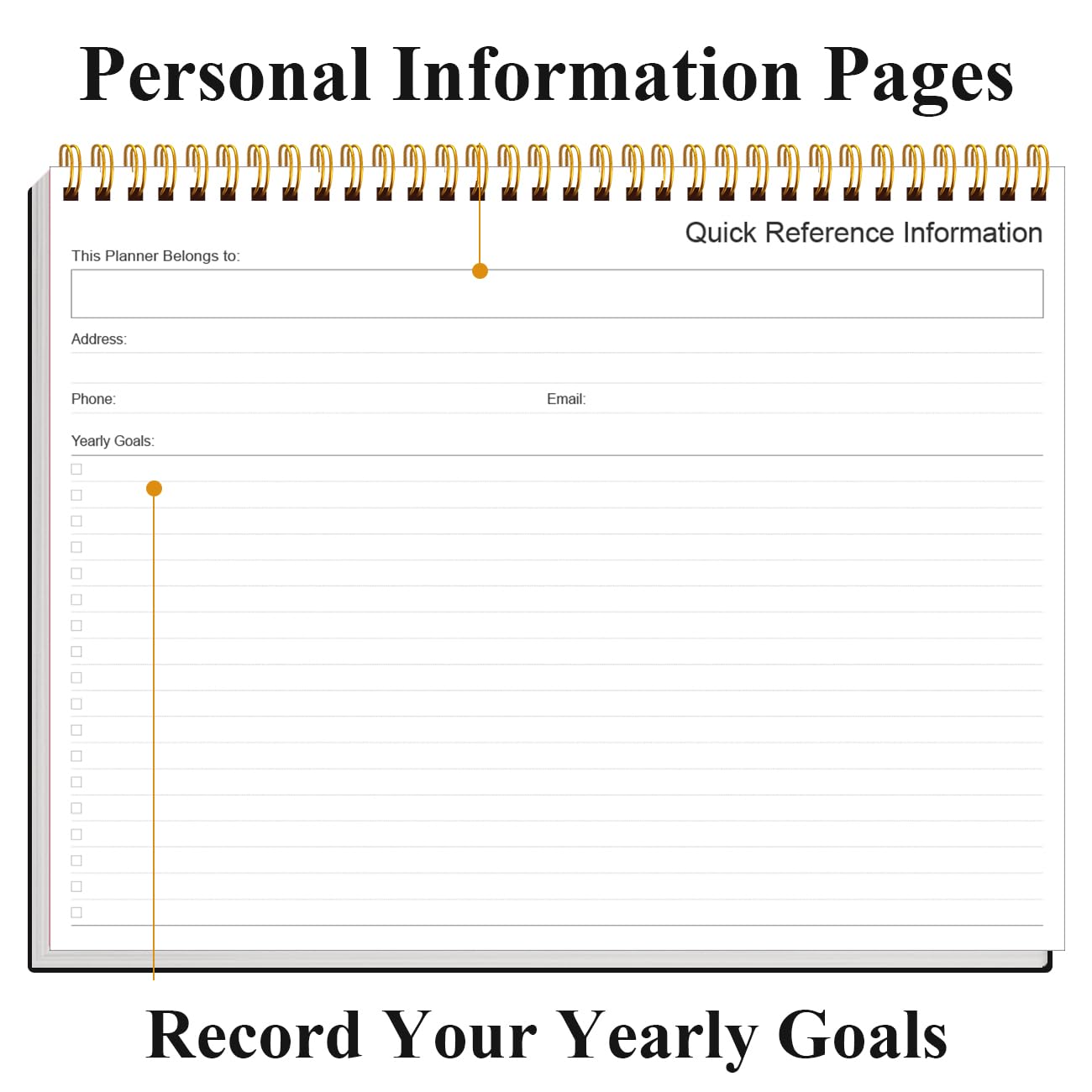 (3-Pack) Weekly Productivity Planner - 8.5" x 11" Dashboard Desk Notepad Has 6 Focus Areas to List Tasks for Goals, Projects, Clients, Academic or Meal-Organize Your Daily Work Efficiently, 54 Weeks