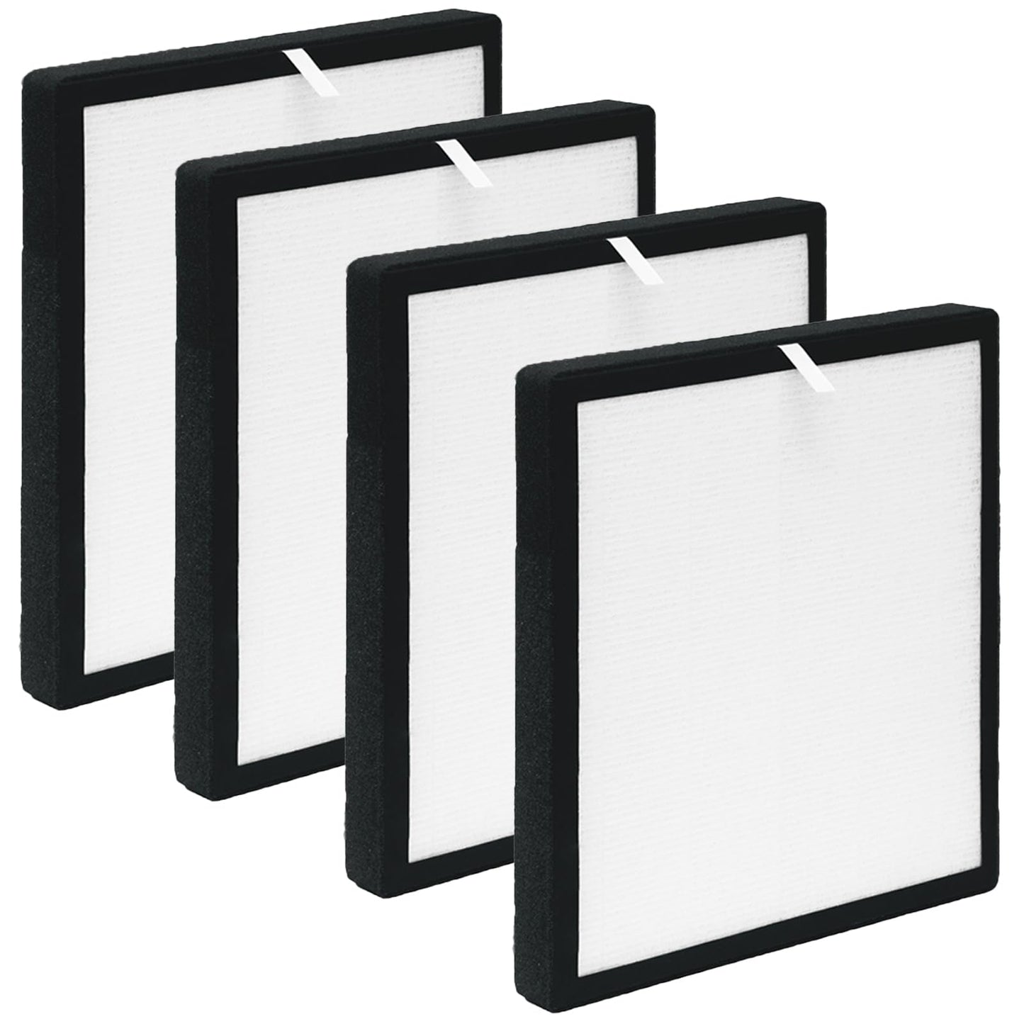 CHAMONNY TZ-K2 Filter Replacement, Compatible with ToLife TZ-K2 Air Purifier, 3-in-1 H13 True HEPA Filter, Activated Carbon and Pre-filter, TZ-K2-A, 4 Pack