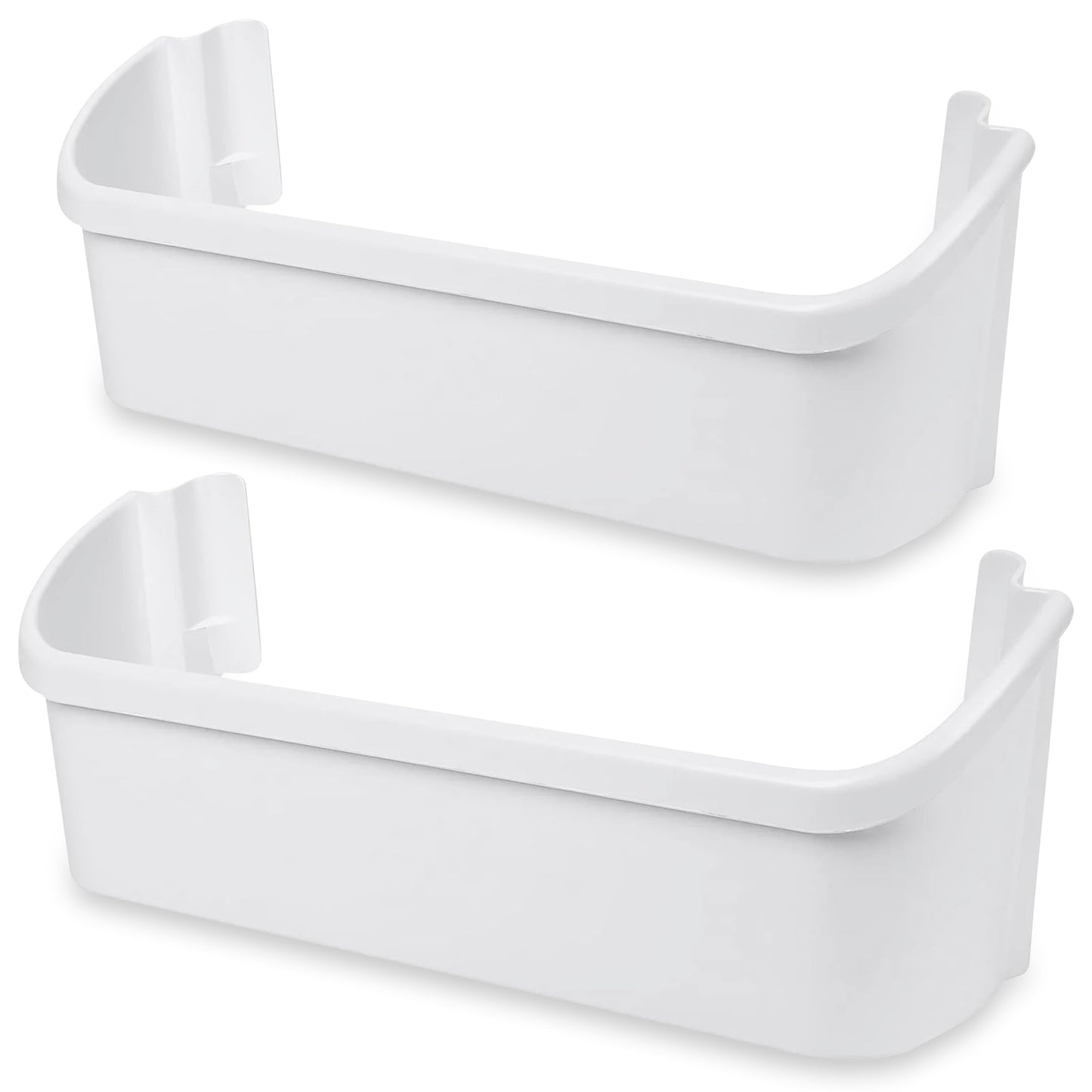 PartsBroz 240323001 Refrigerator Door Bin Shelf (2-Pack) for Frigidaire FFHS2611LBRA FFHS2611PFEA FFHS2622MBQA FFHS2611LB4 FFHS2611LBPA FFHS2612LS1 FFHS2612LS4 FFHS2622MSF FFHS2622MSR FFHS2622MSS