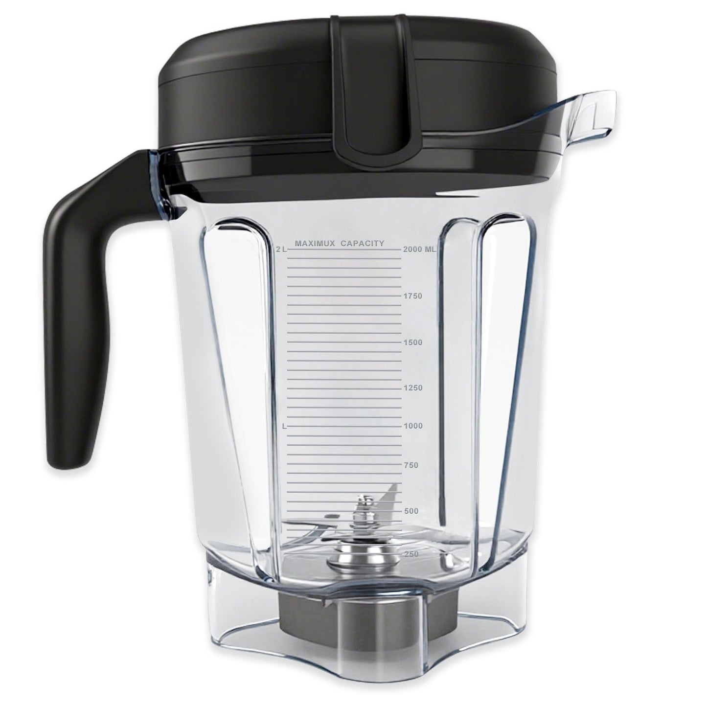 Blender Pitcher 64oz Low-Profile,Compatible with Vitamix 780 75-0 7500 5000 5200 Vm0102 Vm0103Vm0197 E310 Professional/Commercial/Classic Series etc Blender,Blender Container Jar Cup,10 Years Warranty