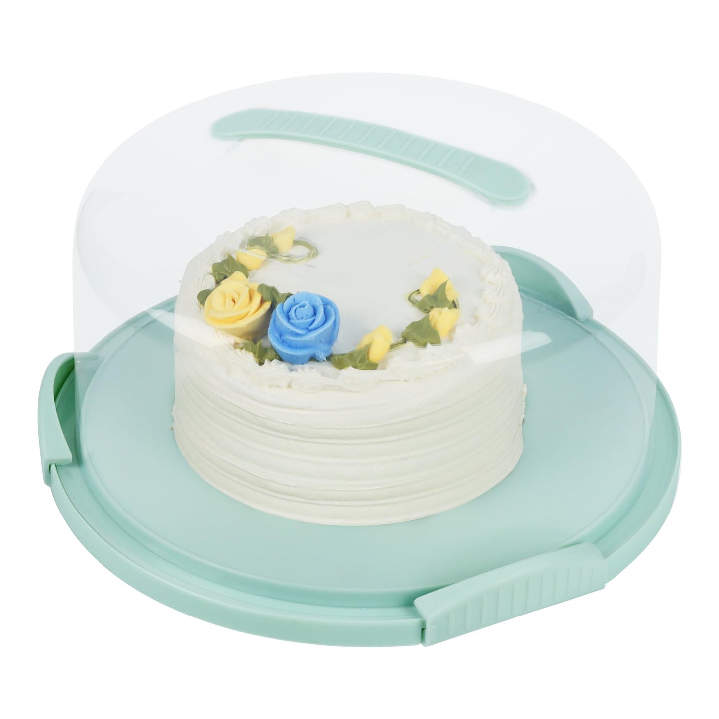 EXTRA LARGE Cake Carrier/Cake Container with Server (Holds up to 12 inch 3-layer cake) Cake Carrier With Lid And Handle /Cake Holder with Lid/Cake Cover Cake Plate Clear Cake Dome Cake Plate With Lid