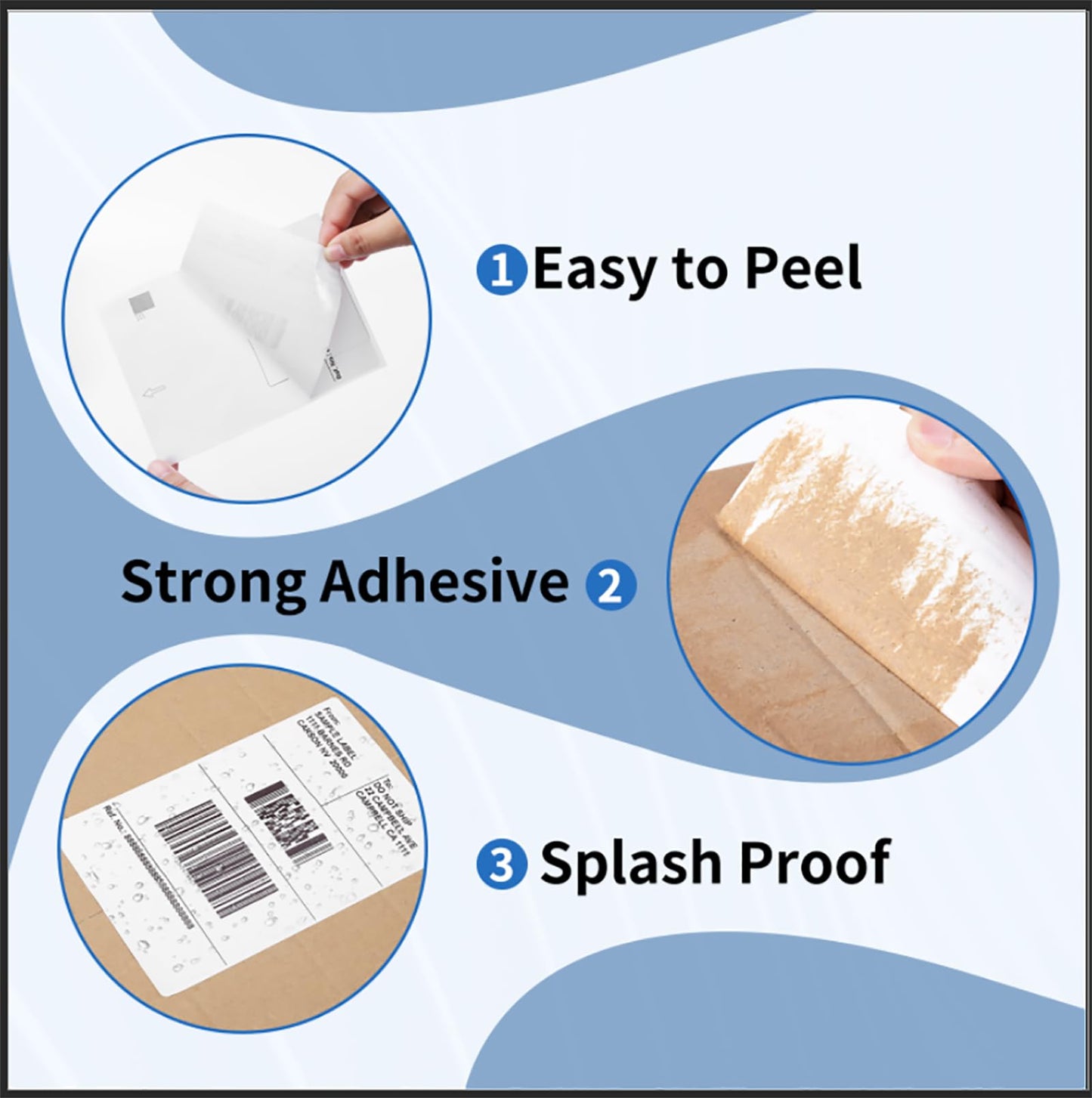 COLORTY Compatible with Brother DK-1241 Die-Cut 4" x 6" Large Shipping Label Roll(200/Roll), 102mm x 151mm White Paper Label for Brother Printer QL-1050 1050N 1060N 1100 1110NWB (10 Rolls + 1 Frame)