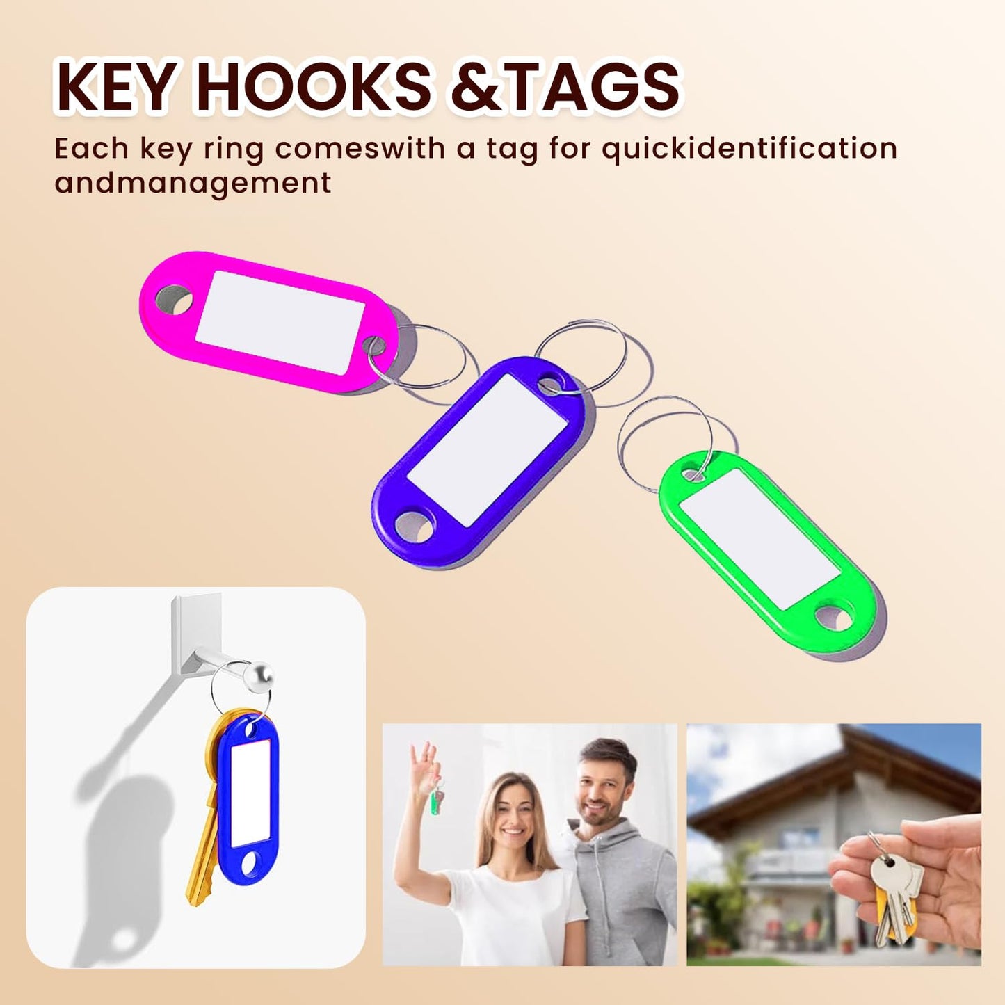 150 Position Key Organizer with Combination Lock, Waterproof Fireproof Zippered Key Case, Key Holder Box for Rental Management Real Estate Sales Hotel Executives