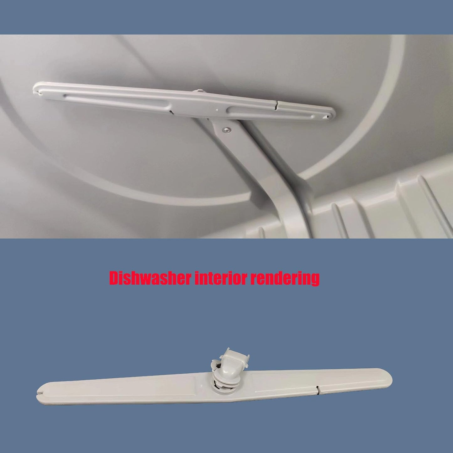 DD82-01421A for Samsung Dishwasher Top Nozzle Spray Arm - for Samsung Dishwasher Modle DW80R2031 Series Spray Arm （Upper）