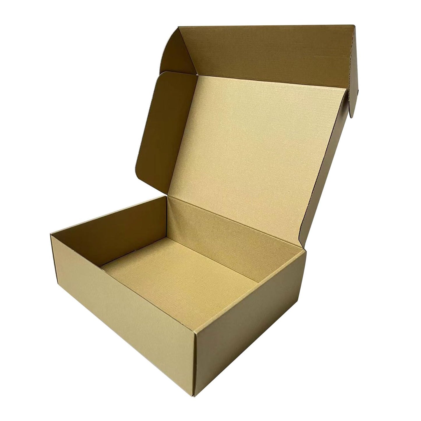 easycustomerlee 13x10x4 18pcs Small Shipping Brown Corrugated Cardboard Mailer Boxes for Packaging Small Business Craft Gifts Giving Products Storage Boxes