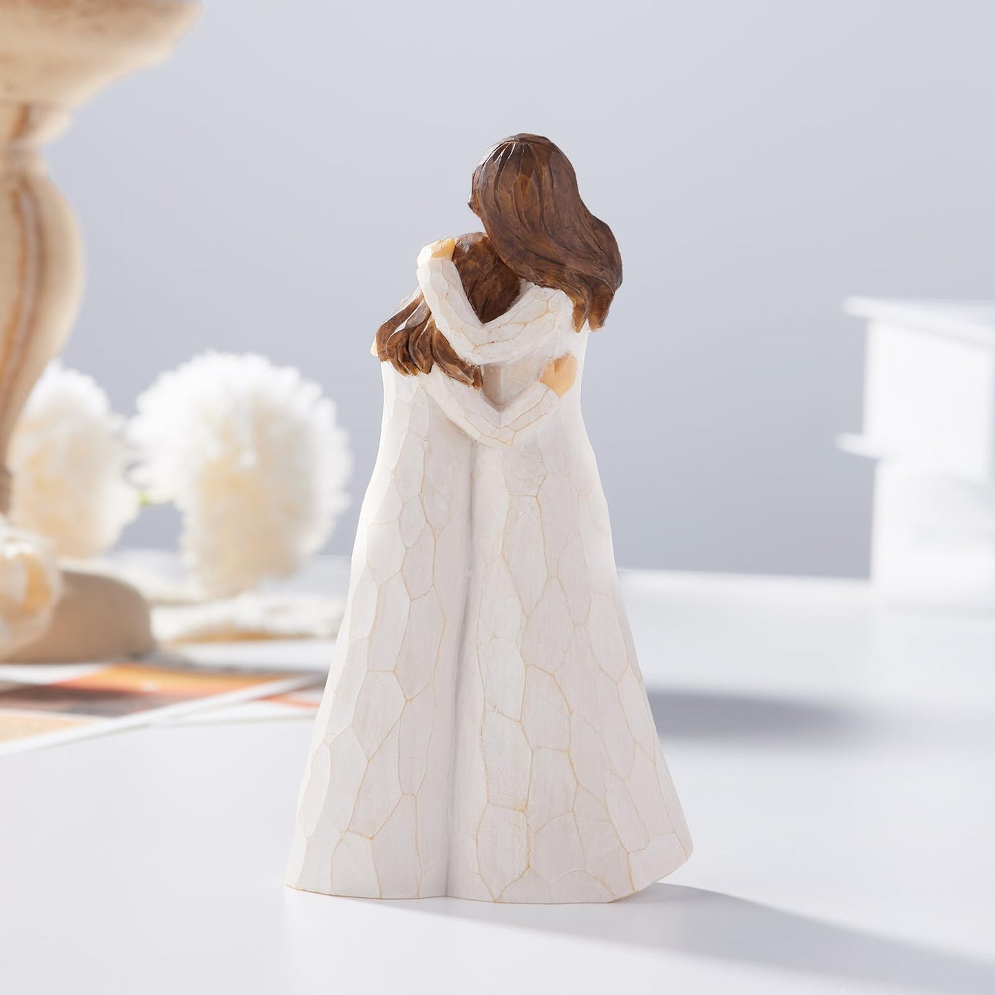 Kohehe Gifts for Mom, Mom Birthday Gifts from Daughter, 5.5" Handmade Figurine Gift for Mama Mother, Meaningful Moms Gift Ideas for Mothers Day, Birthday, Valentines Day, Christmas