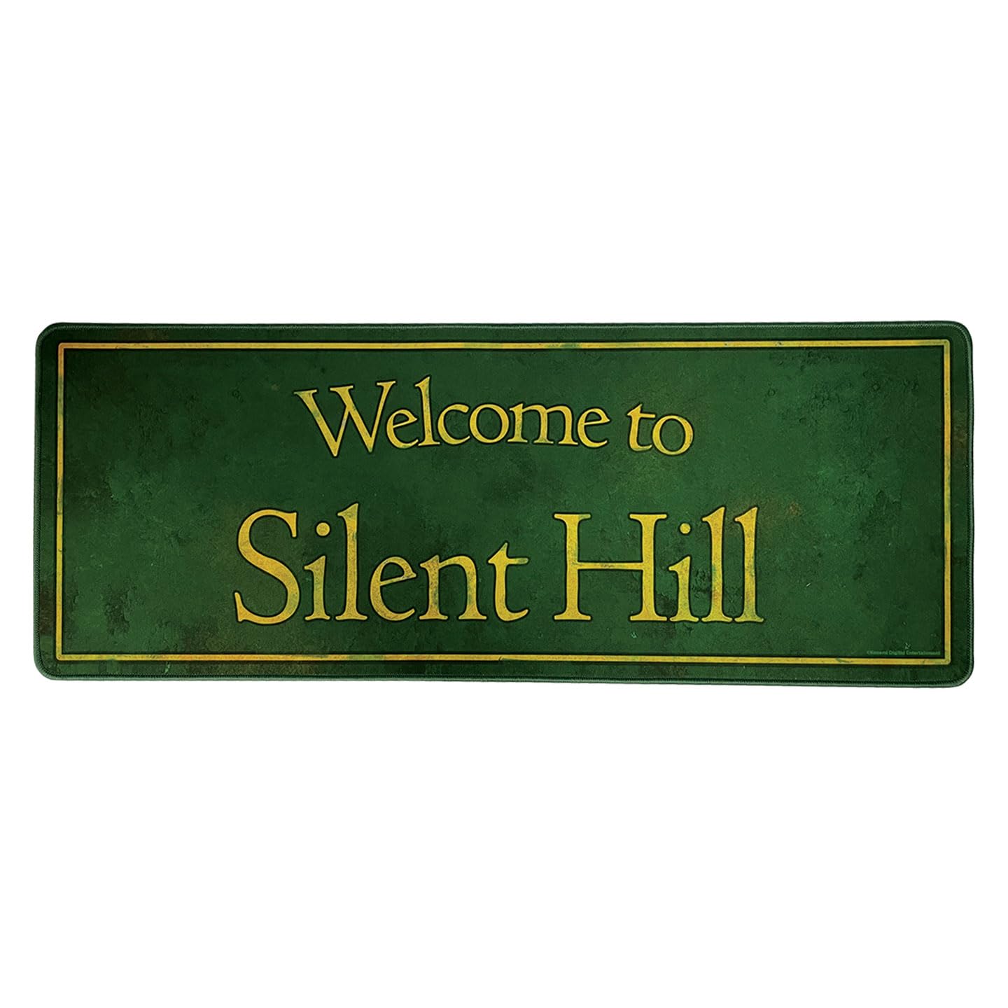 Silent Hill Welcome Sign XL Desk Pad and Drink Coaster Set