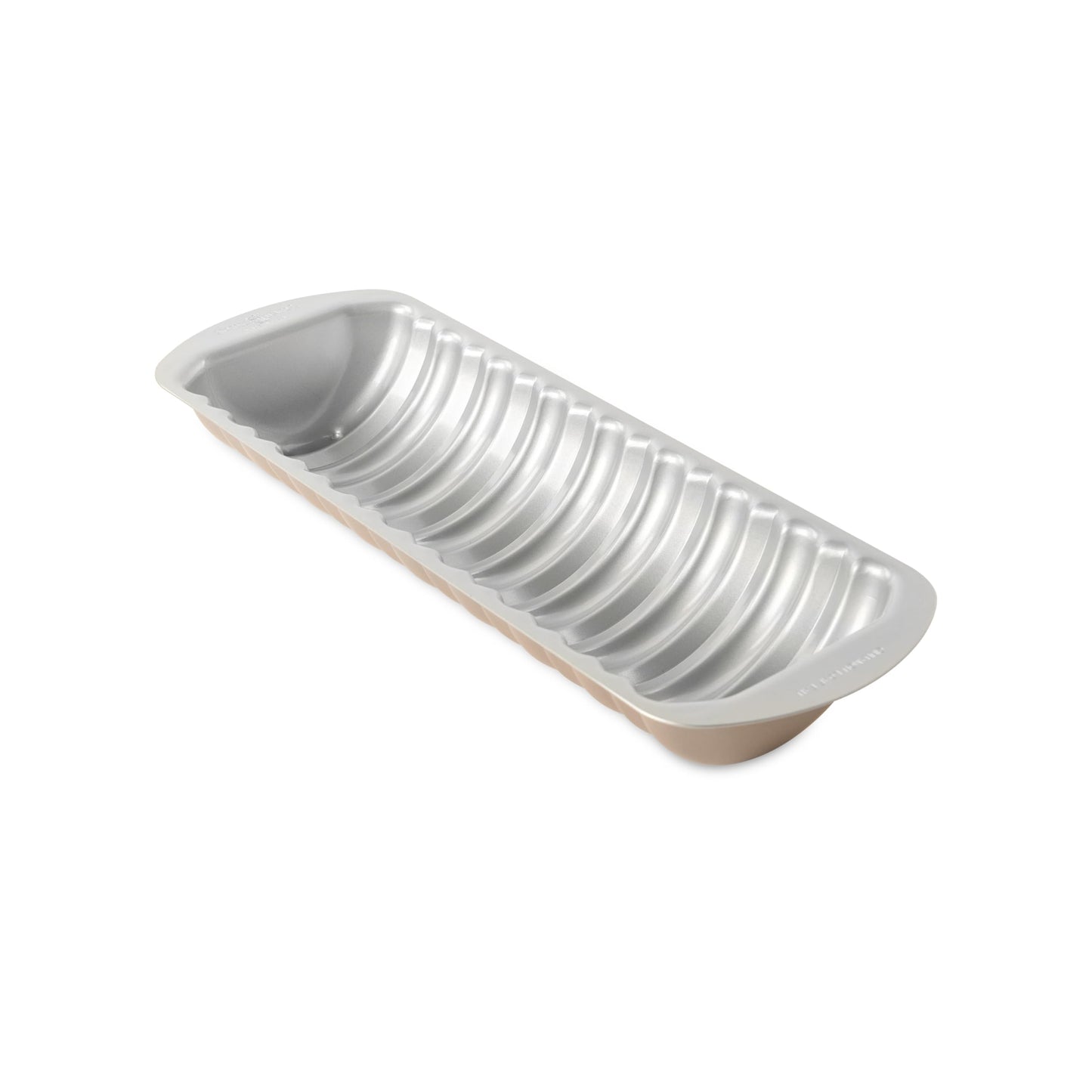 Nordic Ware Formed Cinnamon Bread and Almond Loaf Pan, 4 Cup, Golden Hour