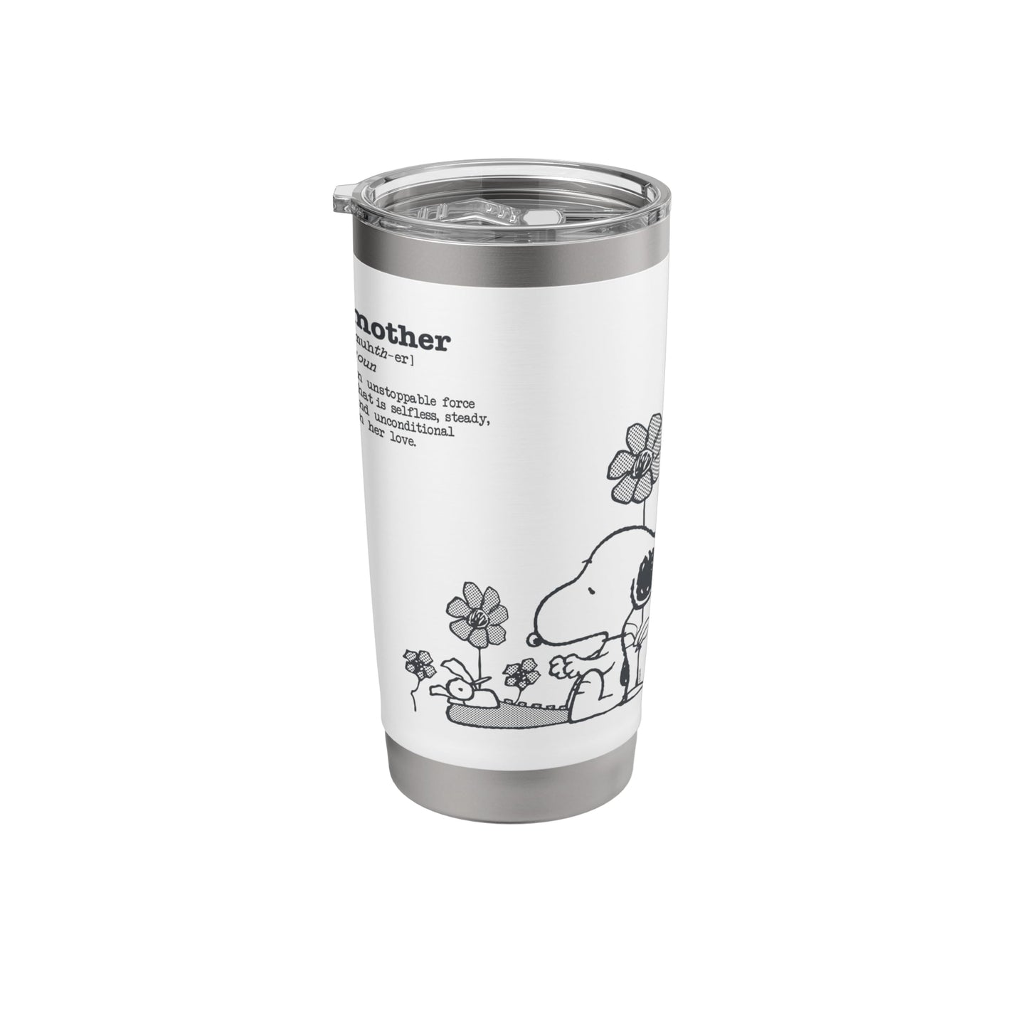 Snoopy - Definition of Mother Stainless Steel Insulated Tumbler