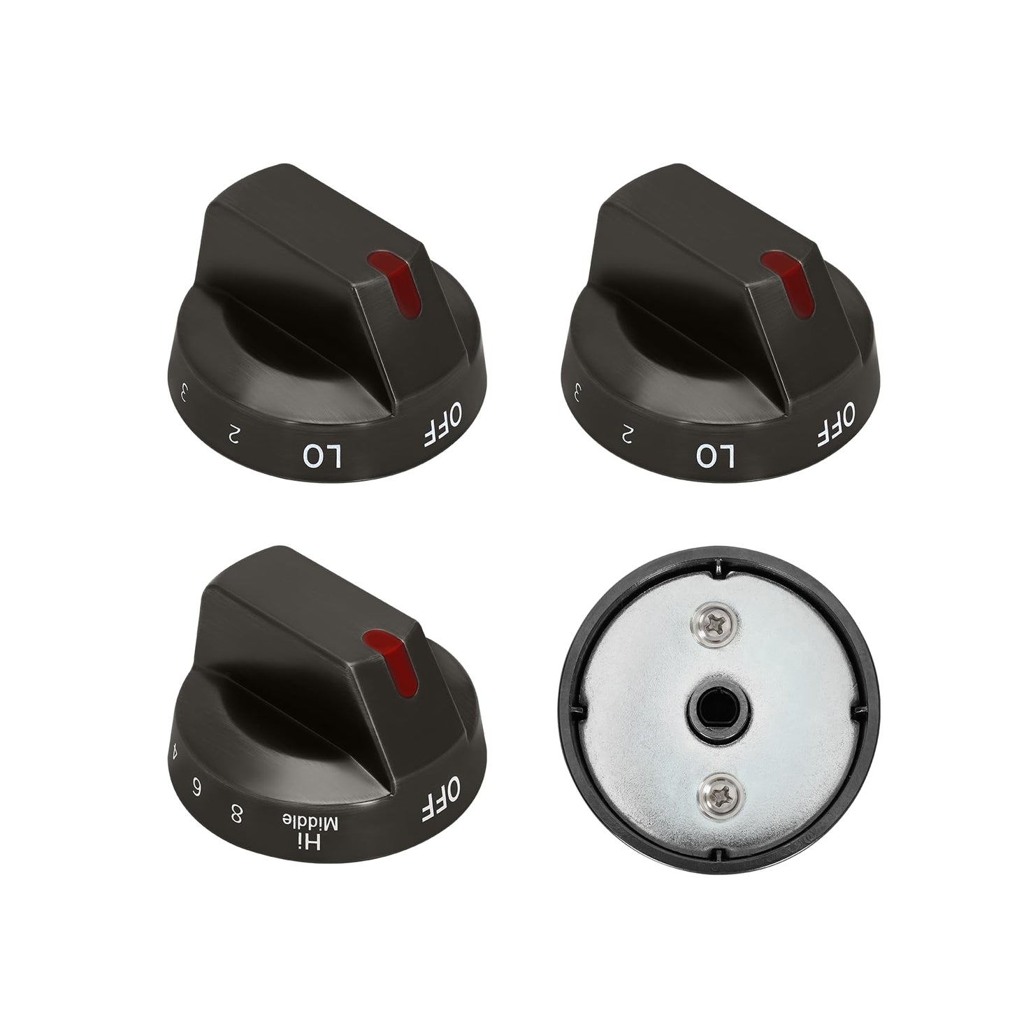 Sieri Knob for Samsung NE63T8511SG/AA NE63T8711SG/AA NE63T8711ST/AA NE63T8751SG/AA NE63T8711SG/AC NE63T8751SG/AC Electric Stove