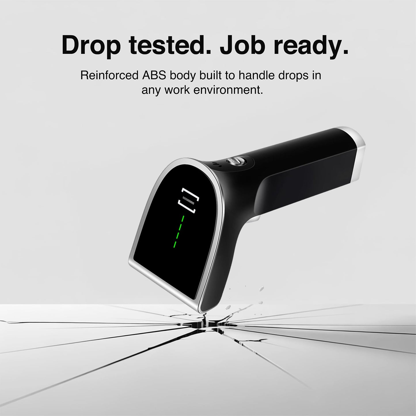Scanmarker 1D/2D Barcode Scanner Wireless – Boost Speed & Accuracy with Bluetooth Barcode Scanner & 2.4G Modes – Handheld QR & Wireless Barcode Scanner with Charging Stand for Laptop, iOS & Android