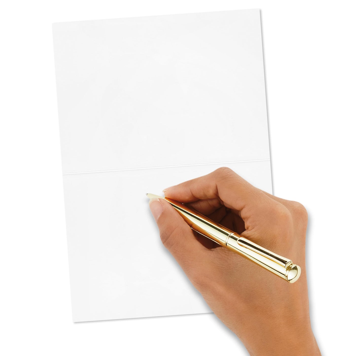 Hallmark Bulk Kraft Thank You Notes (100 Blank Cards with Envelopes) for Weddings, Engagement Parties, Bridal Showers