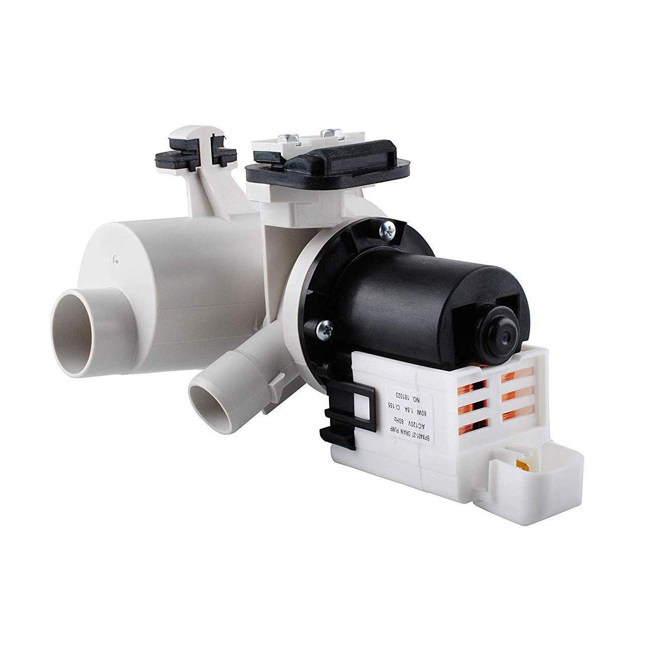Siwdoy W10130913 Washer Drain Pump OEM Compatible with Whirlpool Maytag Washers Replaces W10730972 W10117829 W10130914 8540024 AP4308966