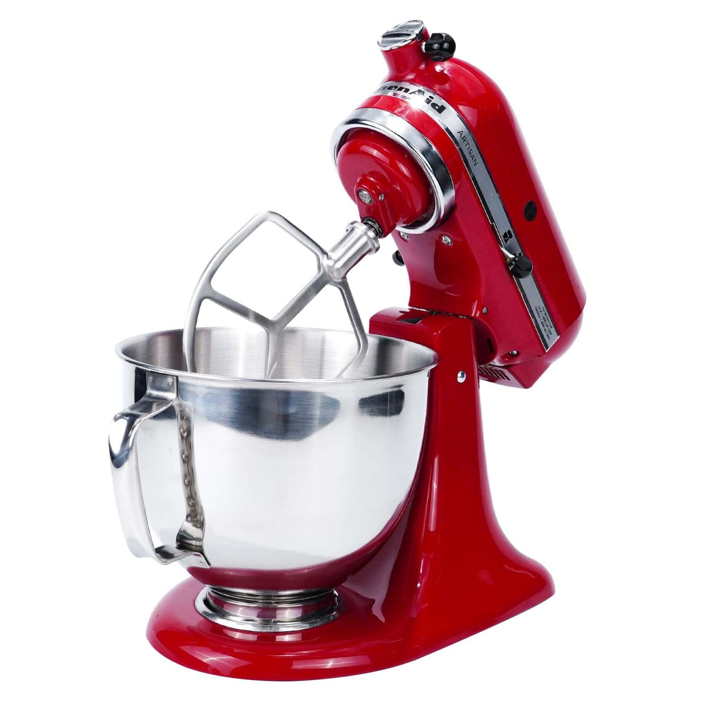 PQPO 5 Quart Stainless Steel Mixer Bowl Compatible with KitchenAid Tilt-Head Stand Mixer, Replacement Mixing Bowl,Dishwasher Safe